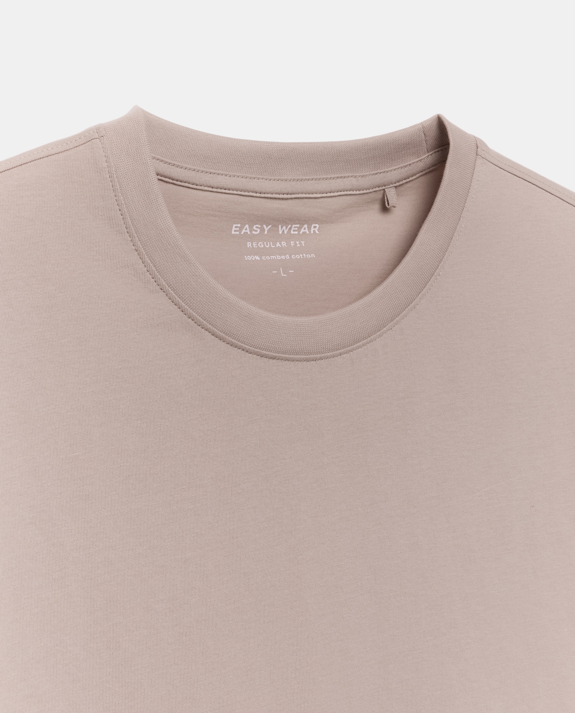 Camiseta lisa cuello redondo de hombre - Easy Wear - 850 Piedra 850 Piedra-5