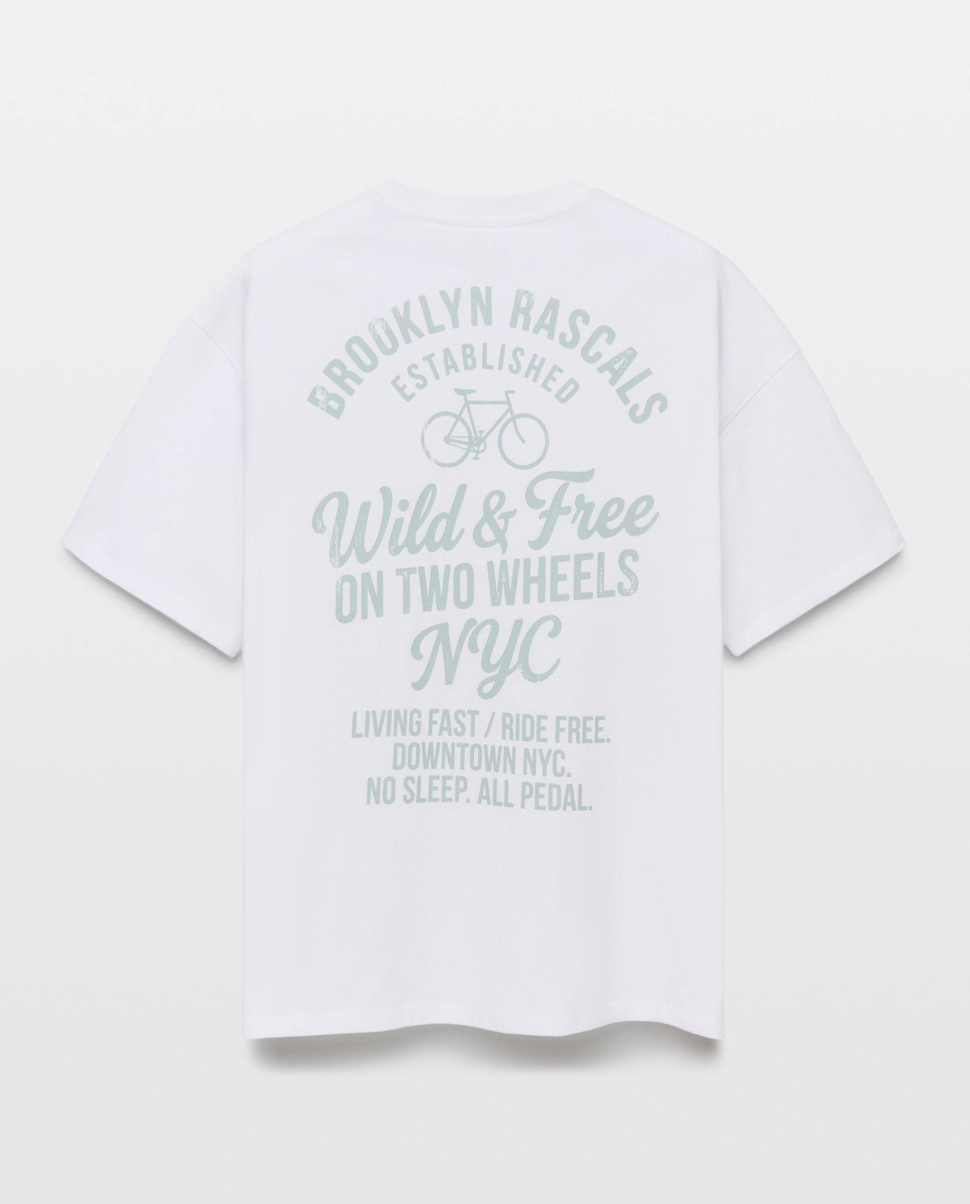 Camiseta estampada manga corta de hombre - Easy Wear - Blanco Blanco-5