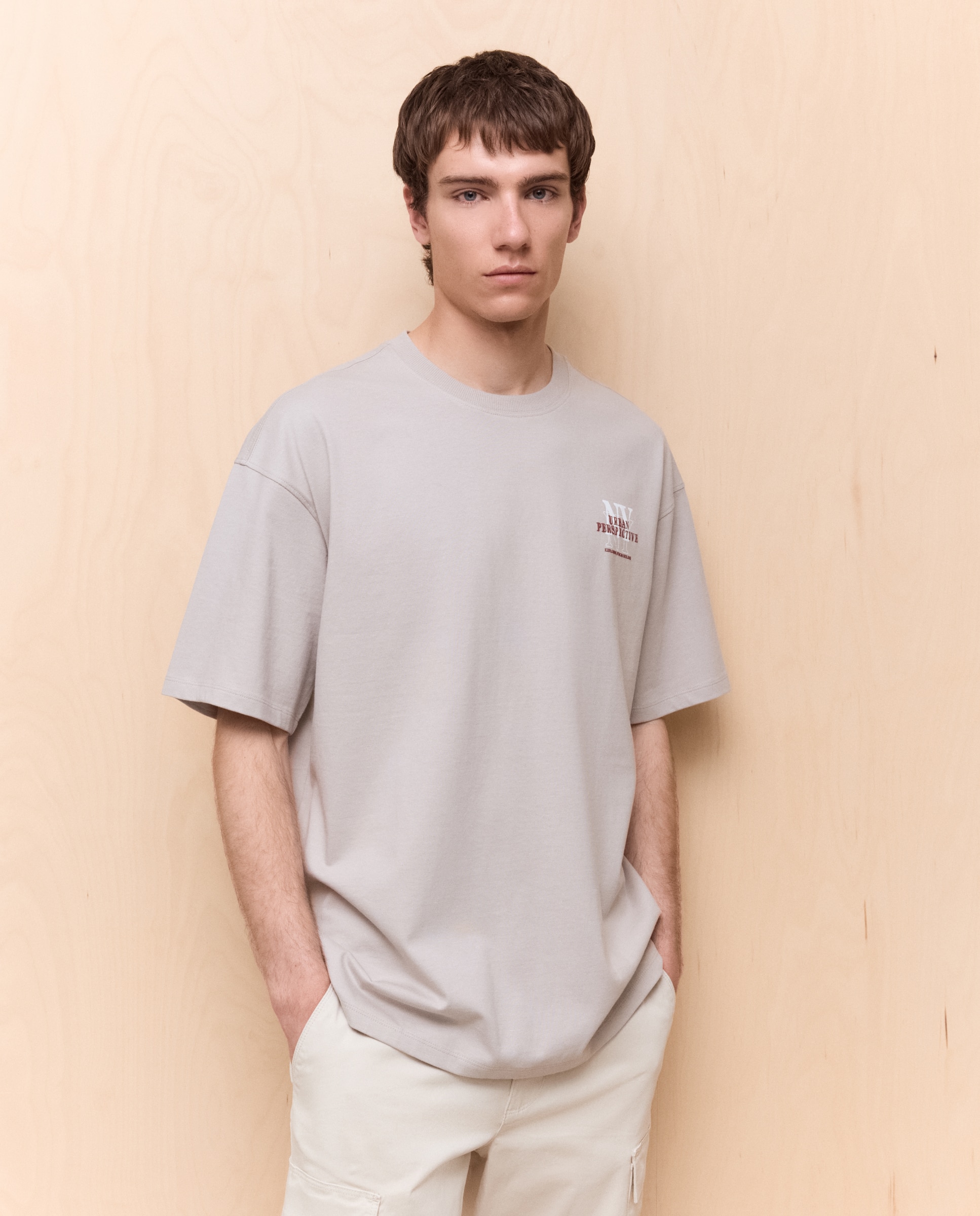 Camiseta estampada manga corta de hombre - Easy Wear - 850 Piedra 850 Piedra-2