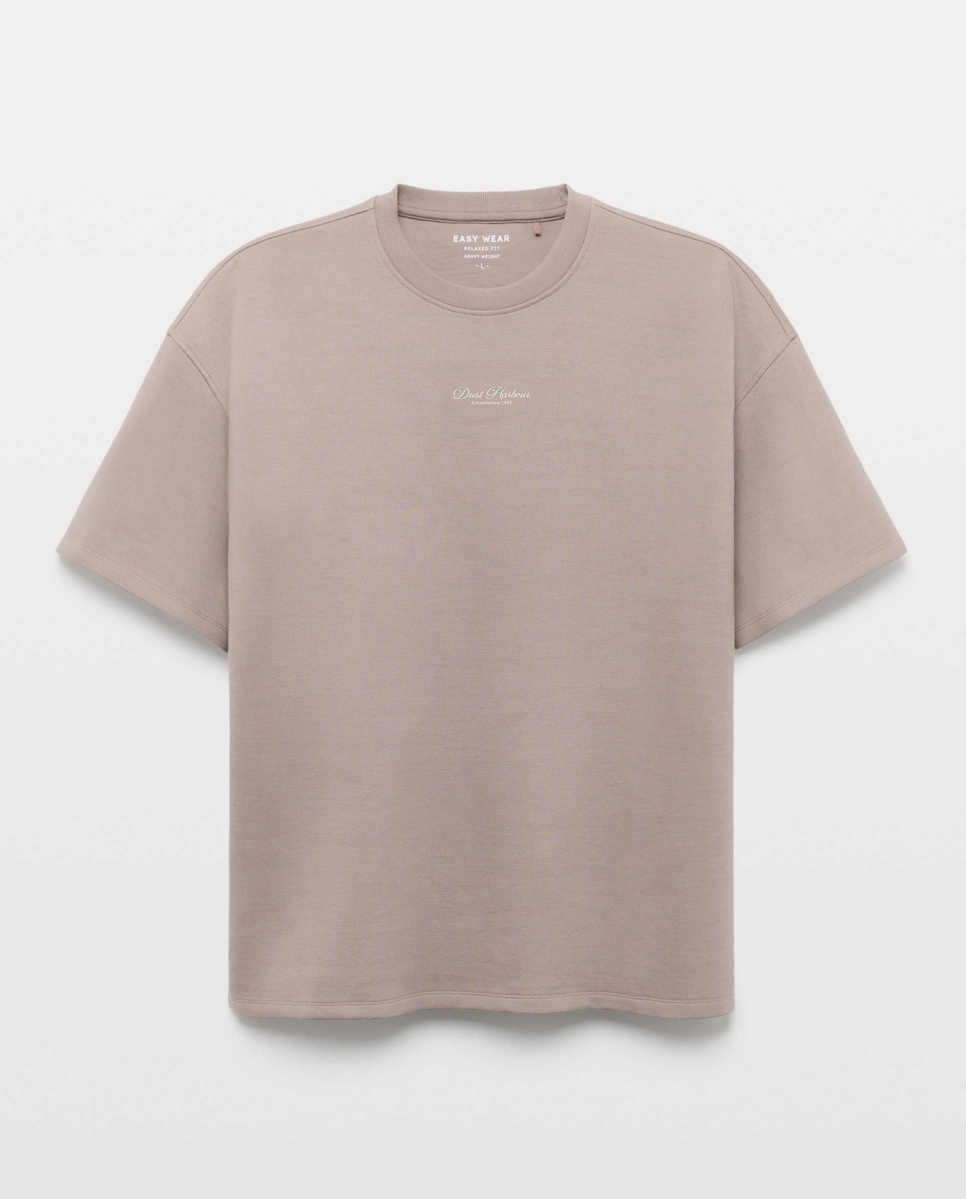Camiseta lisa piqué de hombre - Easy Wear - 740 Tabaco 740 Tabaco-4