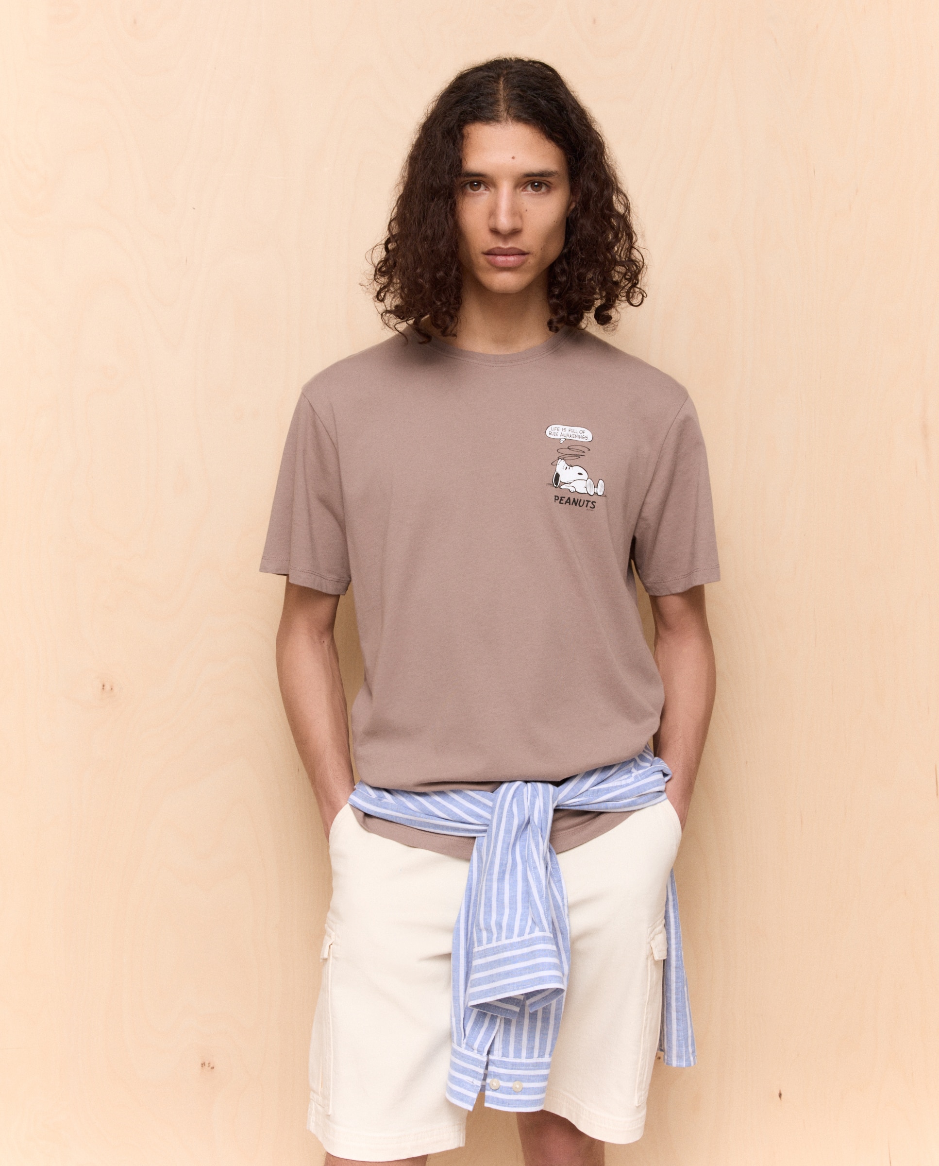 Imagem 0 de T-shirt Snoopy de Manga Curta