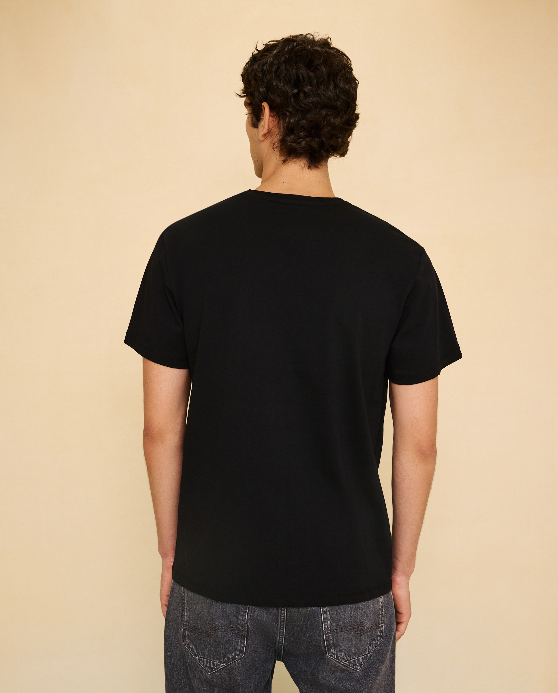 T-shirt de Manga Curta Rolling Stones 830 Antracite-3