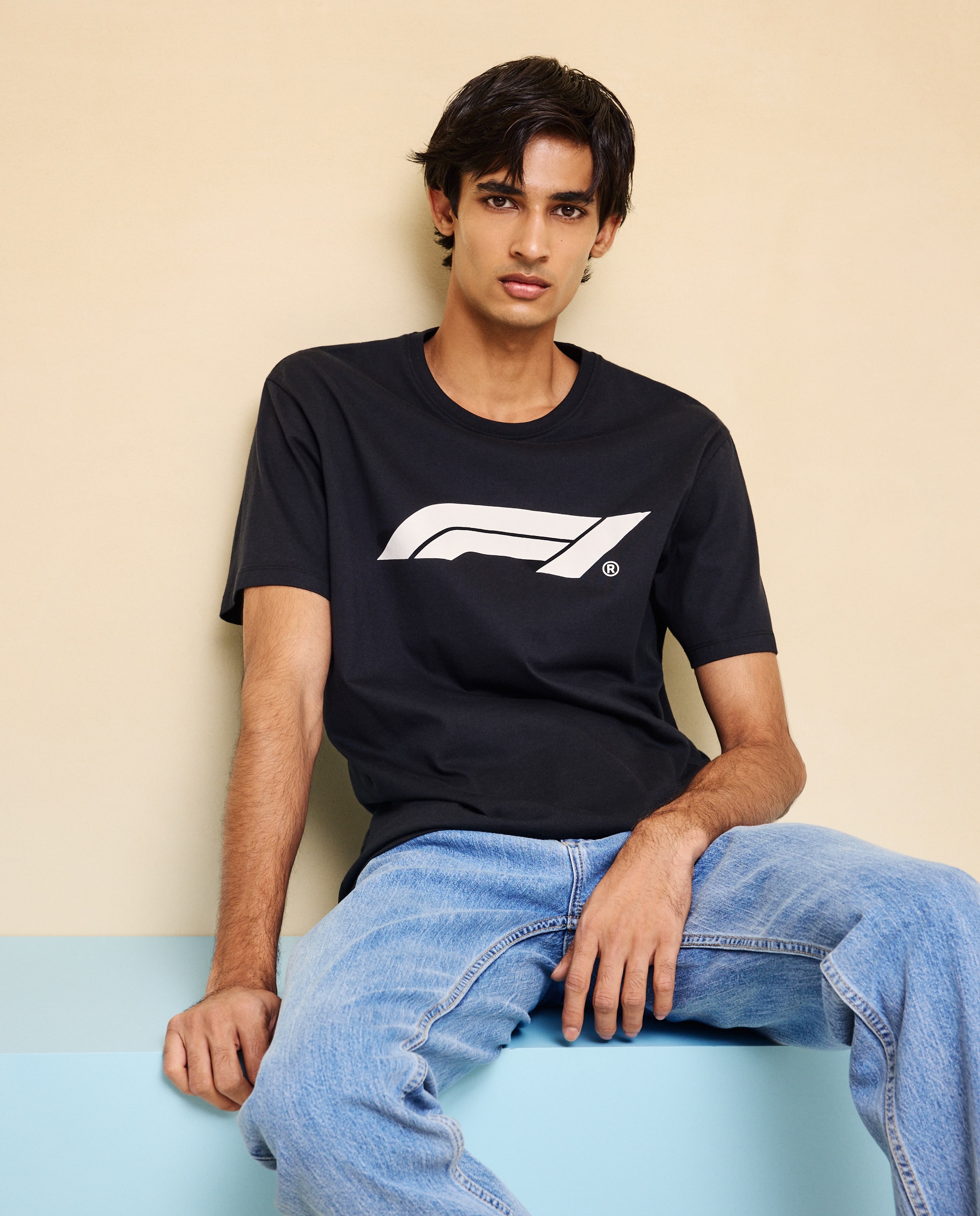 Camiseta de hombre de manga corta de Formula 1 - Easy Wear - Negro Negro-2