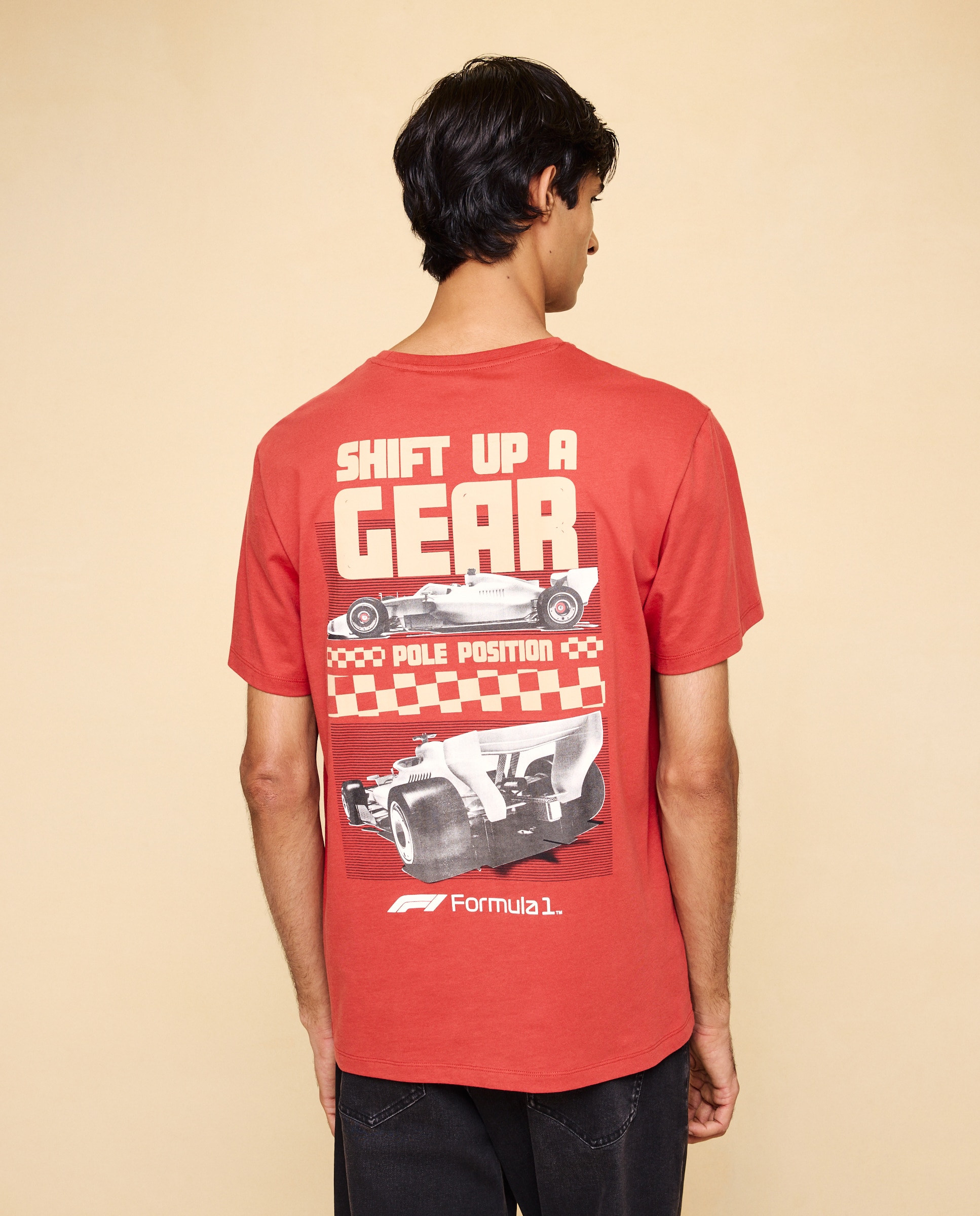 Camiseta de hombre de manga corta de Formula 1 - Easy Wear - 600 Rojo 600 Rojo-3