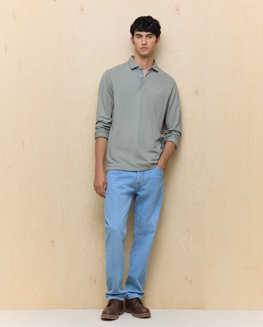 Easy Wear — Polo de manga larga de hombre