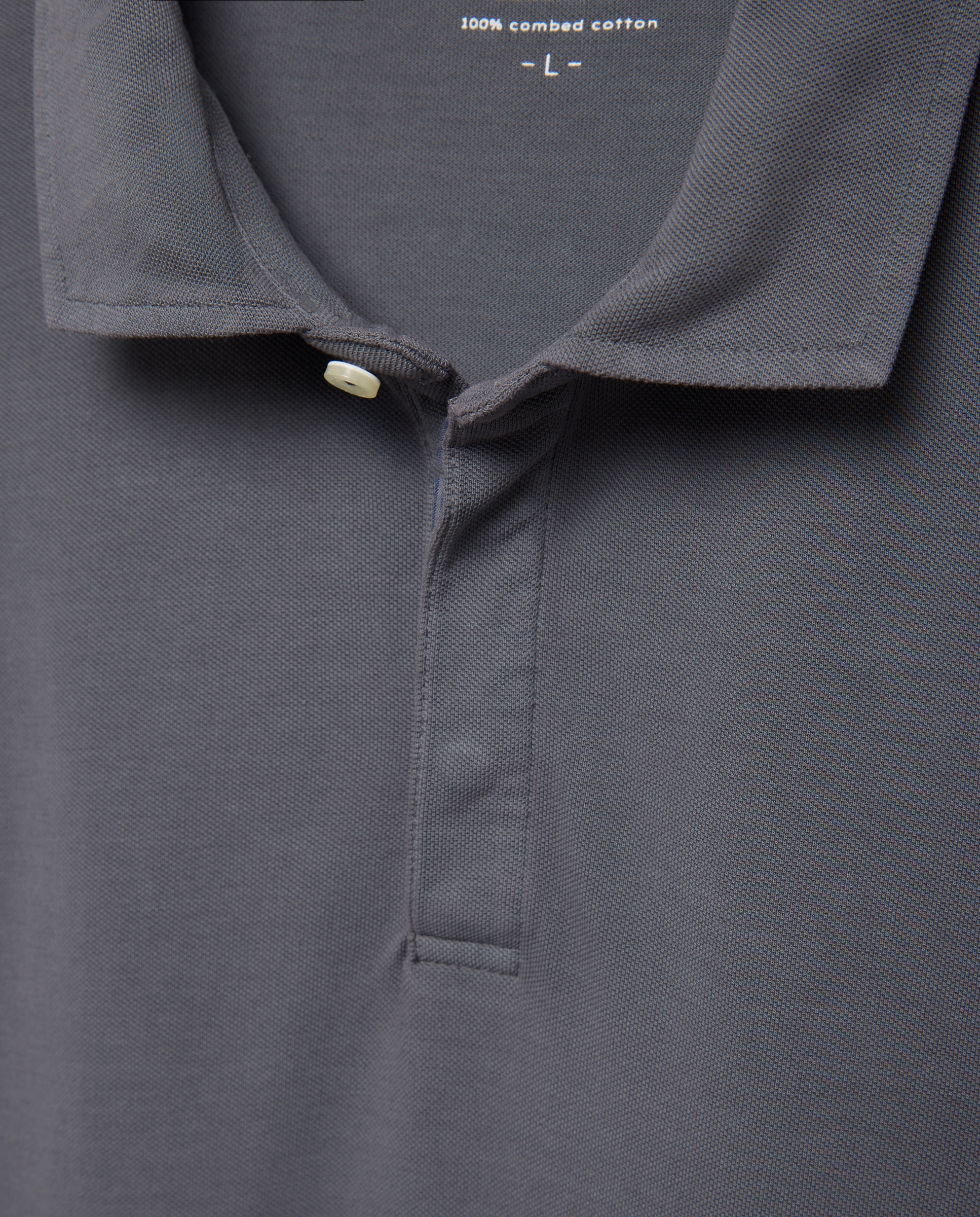 Polo de manga larga de hombre - Easy Wear - 830 Antracita 830 Antracita-5