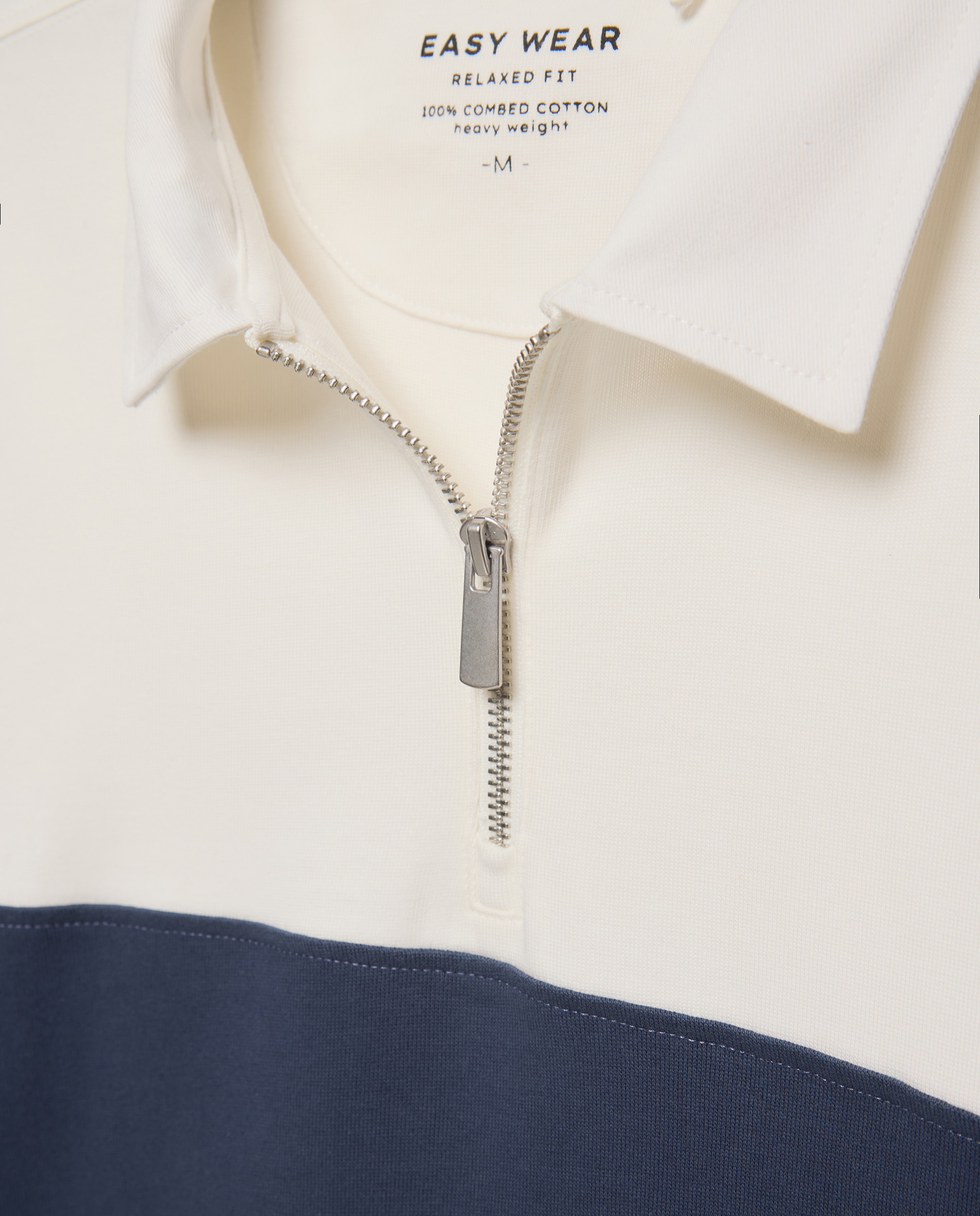 Polo de manga larga de hombre - Easy Wear - Azul Azul-5