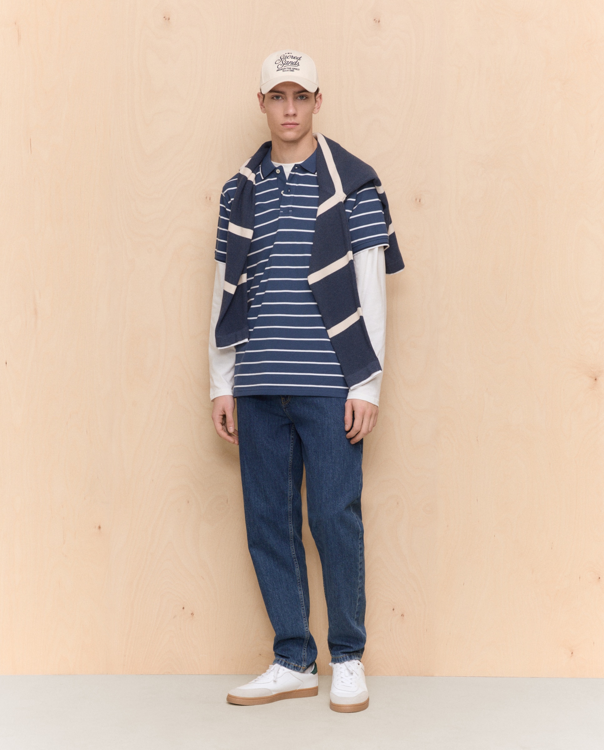 Polo de manga corta de hombre - Easy Wear - Índigo Índigo-2