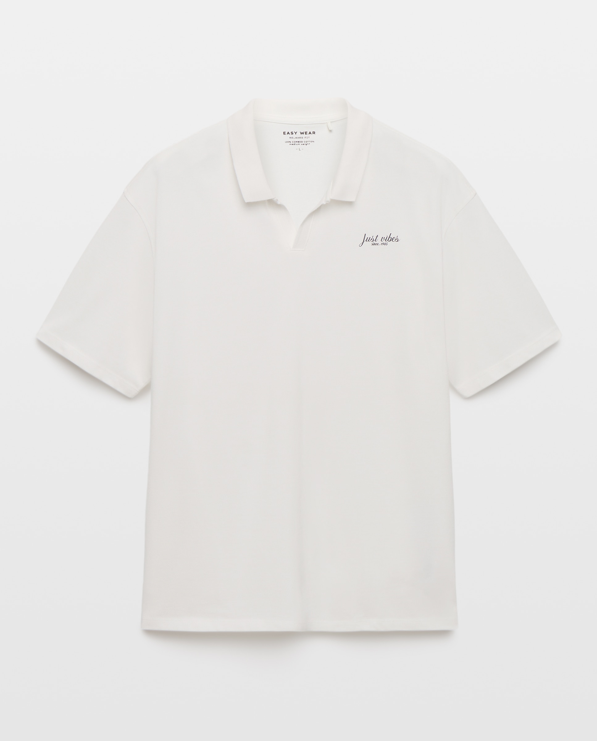 Polo manga corta de hombre - Easy Wear - Blanco Blanco-4
