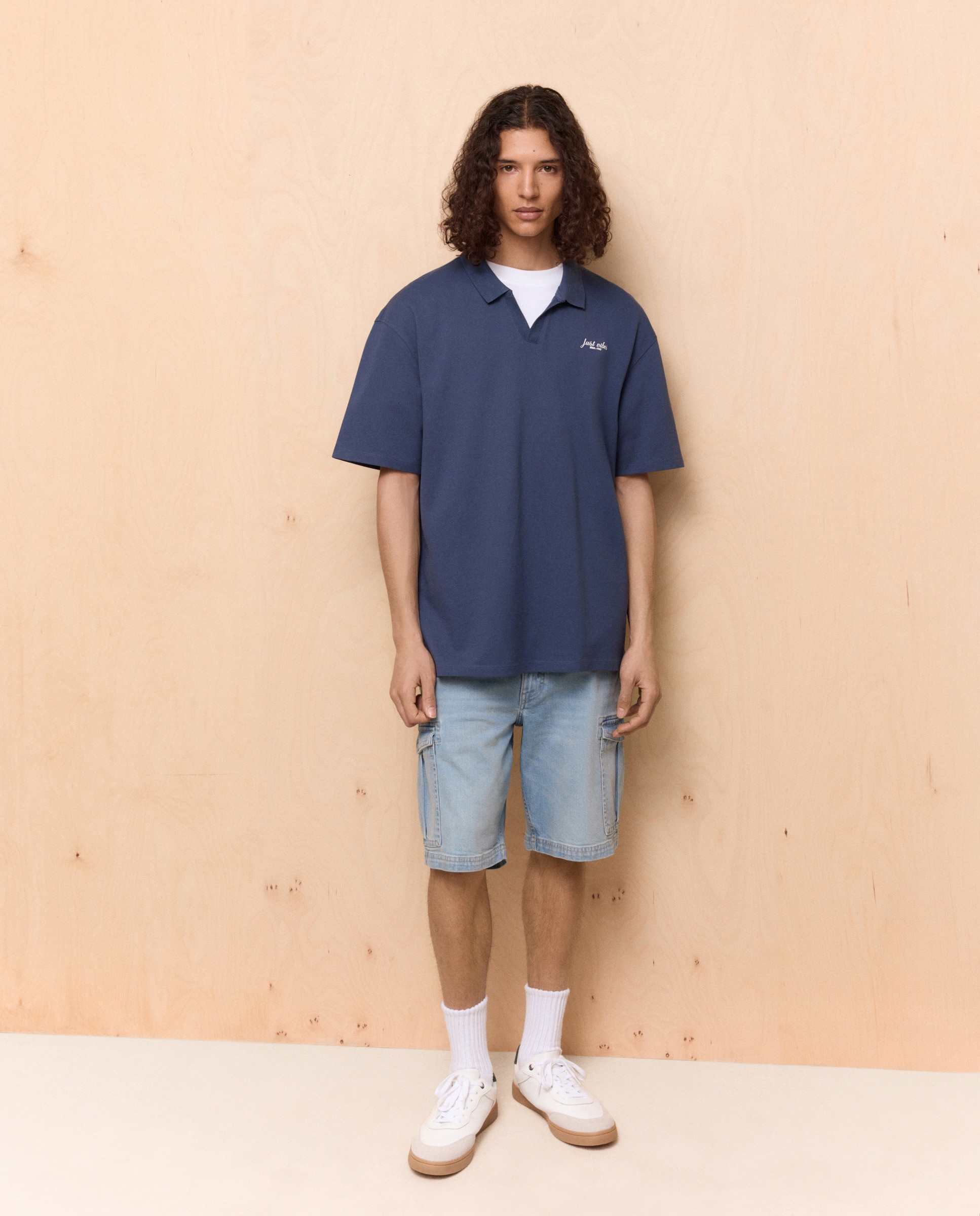 Polo manga corta de hombre - Easy Wear - Azul marino Azul marino-2