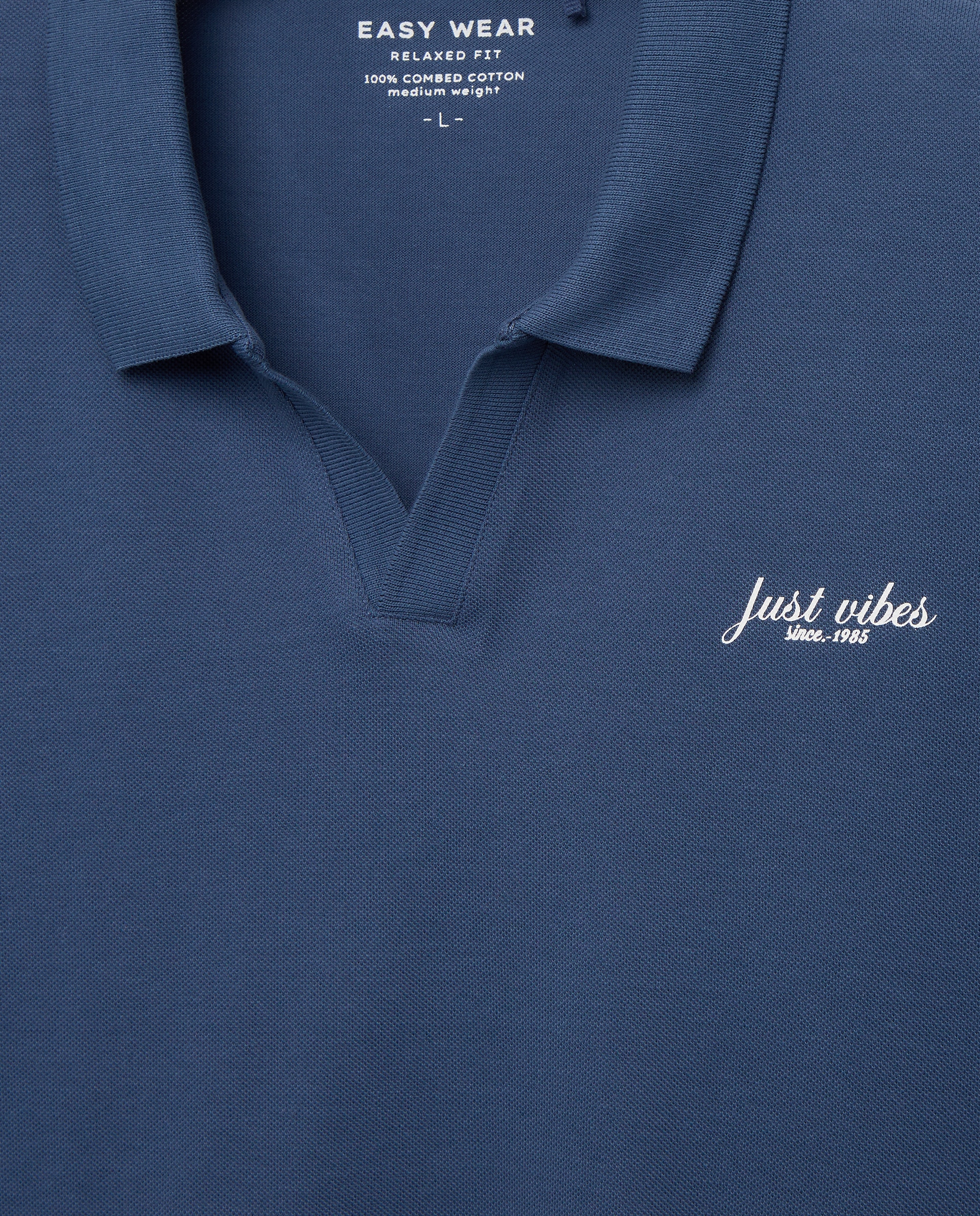 Polo manga corta de hombre - Easy Wear - Azul marino Azul marino-5
