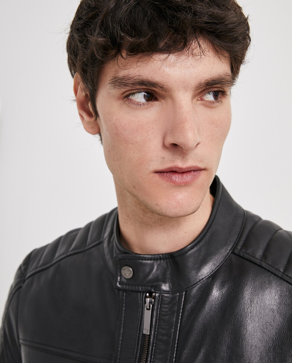 Cuero Chaqueta Caballero El Corte Ingles Chaqueta Piel Hombre