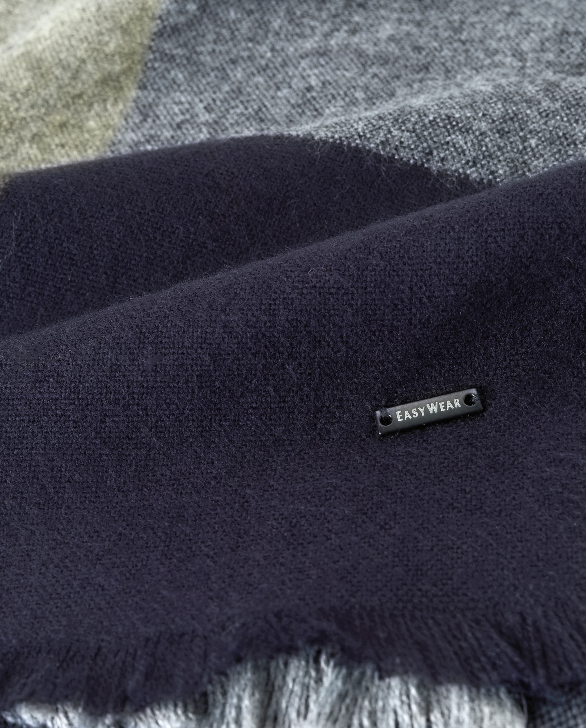 Bufanda de hombre en acrílico - Easy Wear - Verde Verde-3