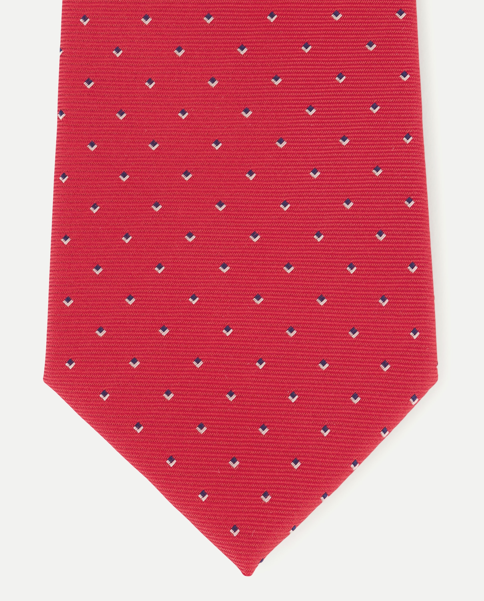 Gravata de Jacquard 600 Vermelho-1