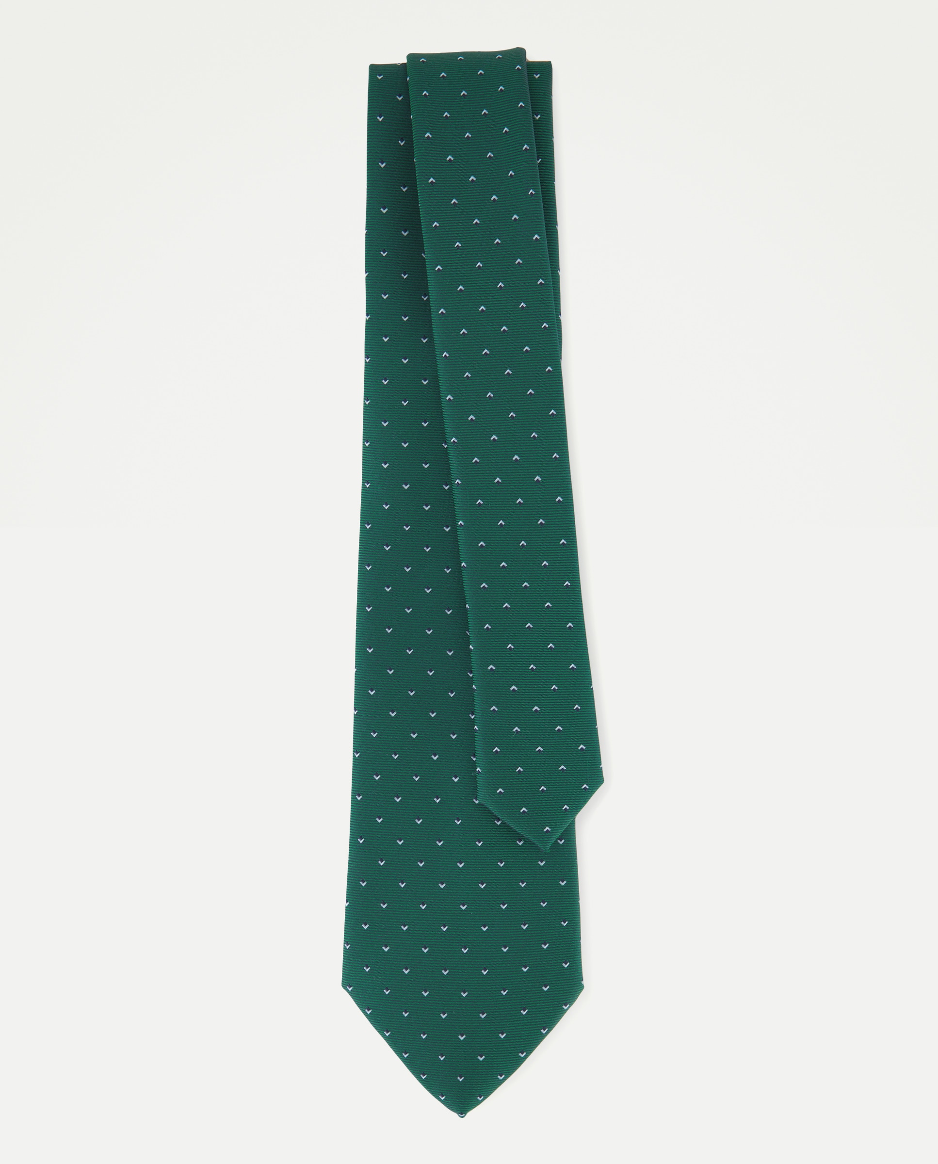 Imagen 2 de Corbata de jacquard de hombre - Easy Wear - Verde Verde