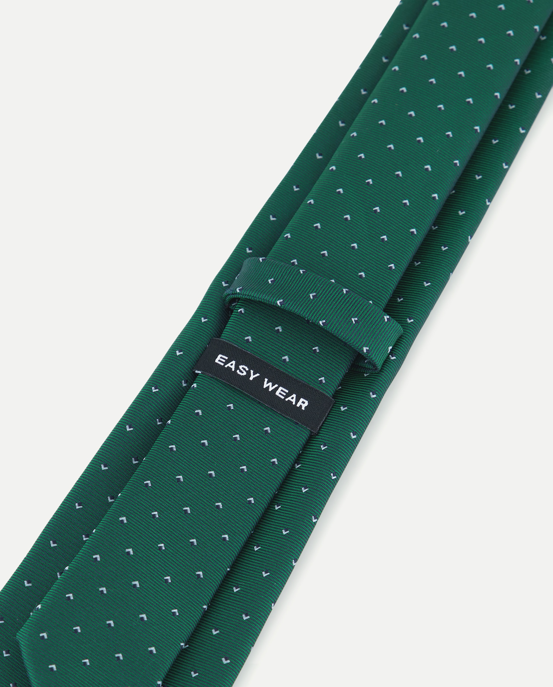 Imagen 3 de Corbata de jacquard de hombre - Easy Wear - Verde Verde