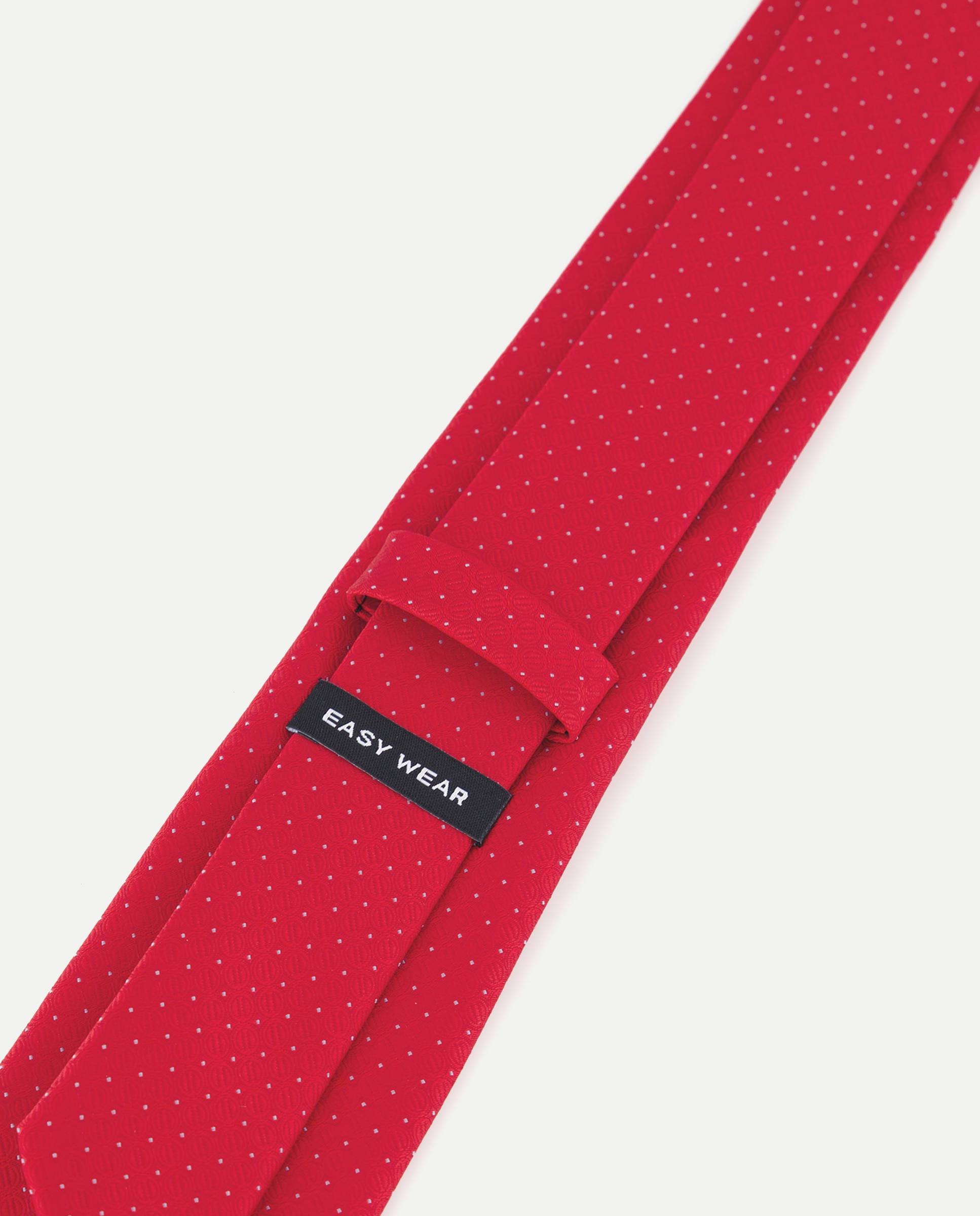 Gravata de Jacquard 600 Vermelho-3