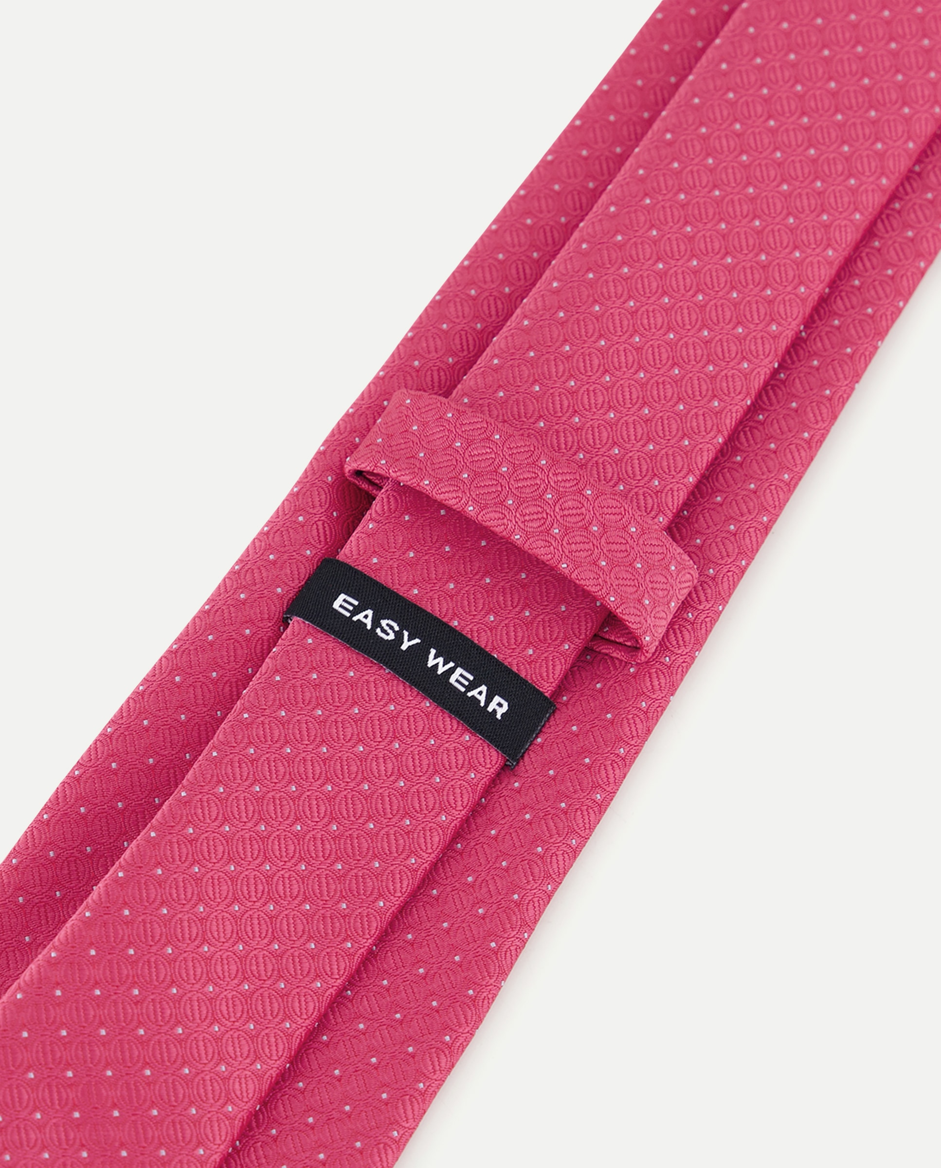 Gravata de Jacquard 240 Fúcsia-3