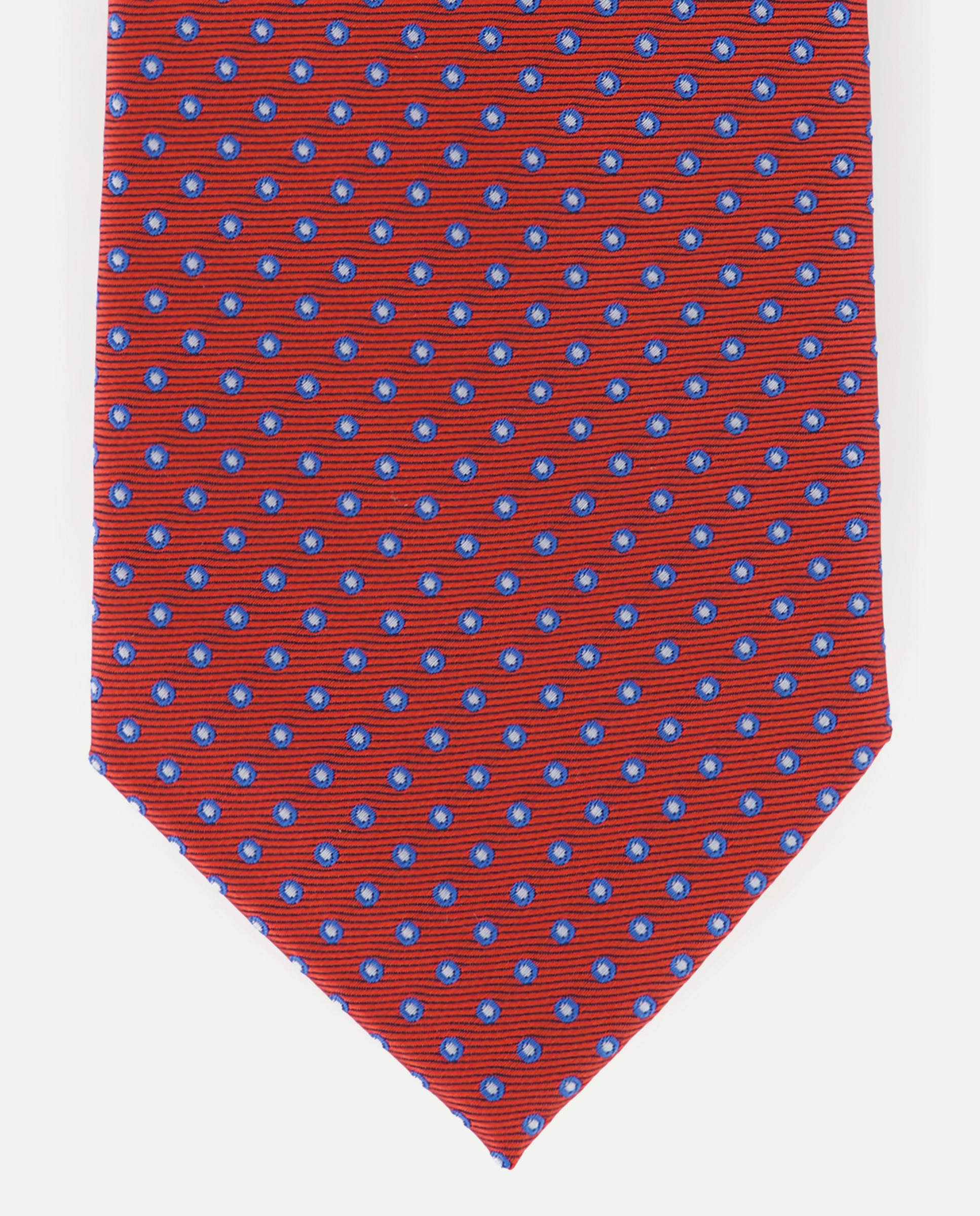 Gravata de Jacquard 600 Vermelho-1