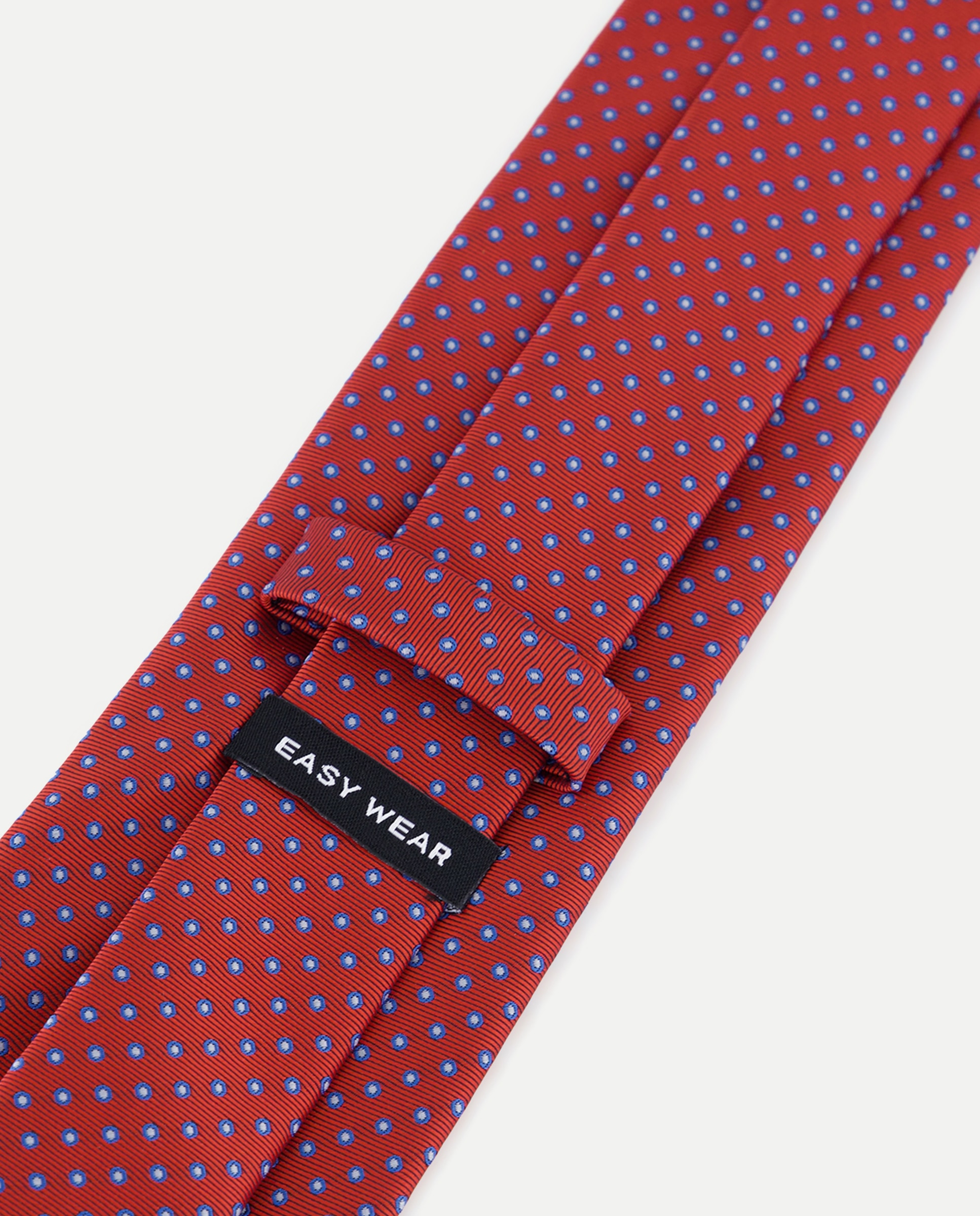 Gravata de Jacquard 600 Vermelho-3