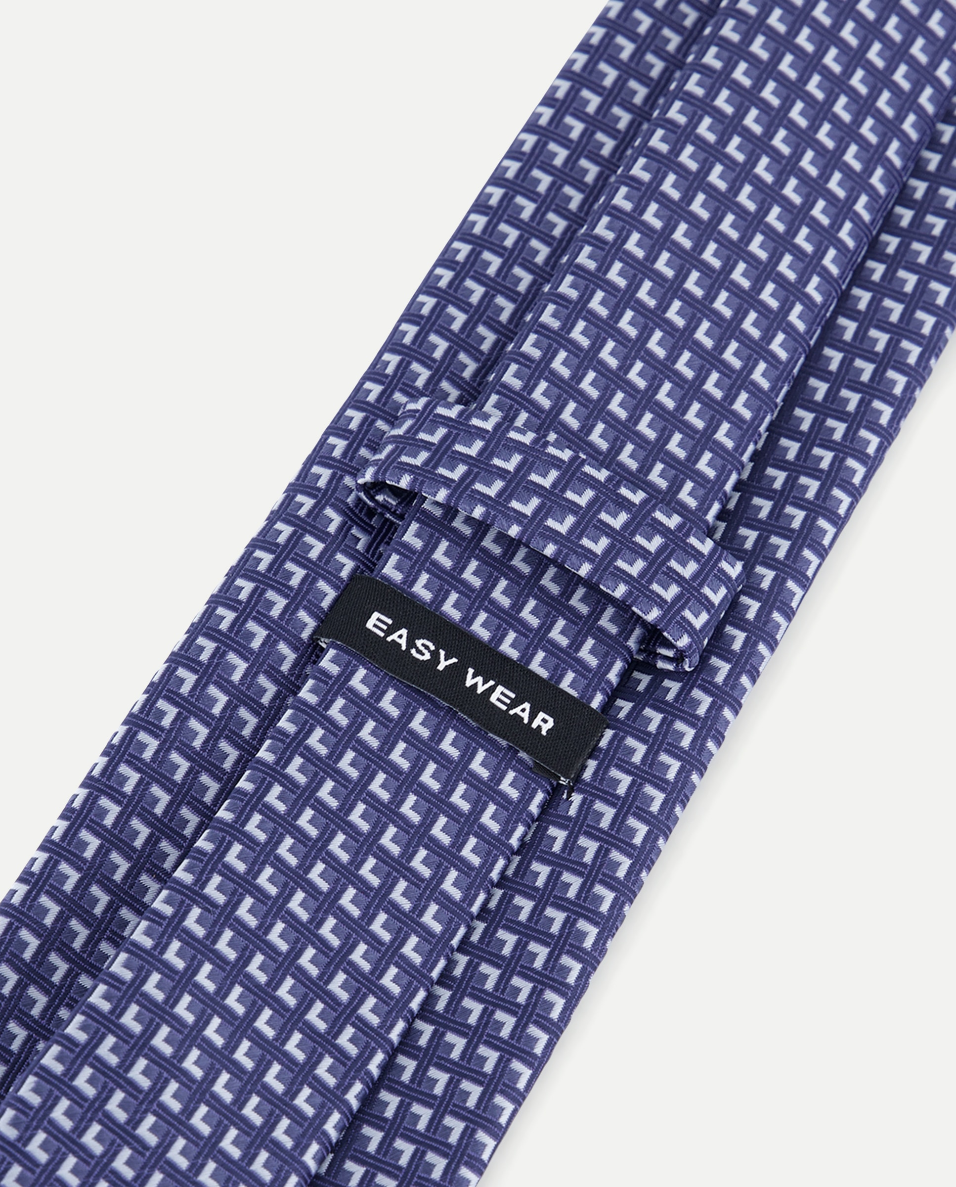 Gravata de Jacquard 410 Azul Claro-3