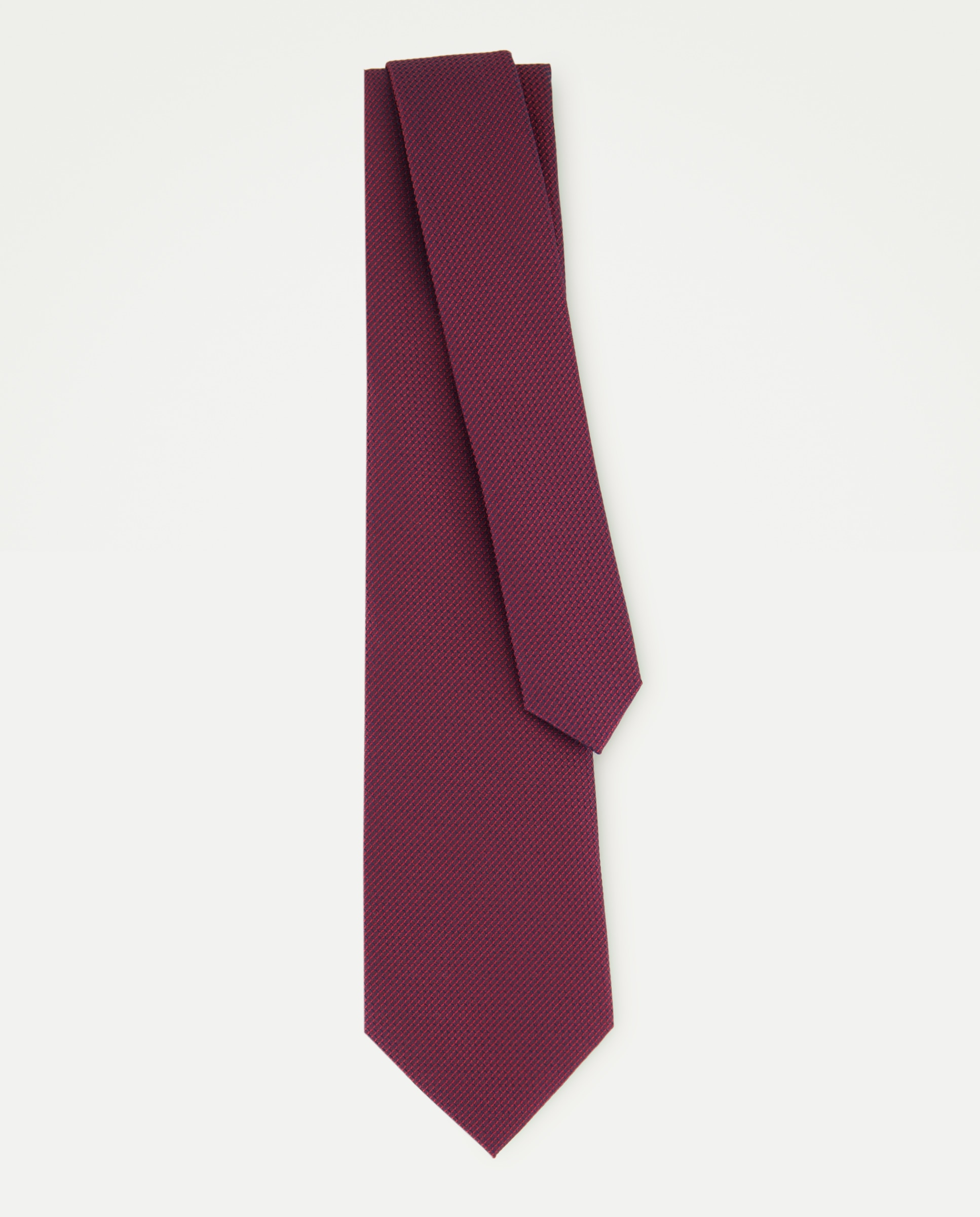 Gravata de homem Bordeaux-2