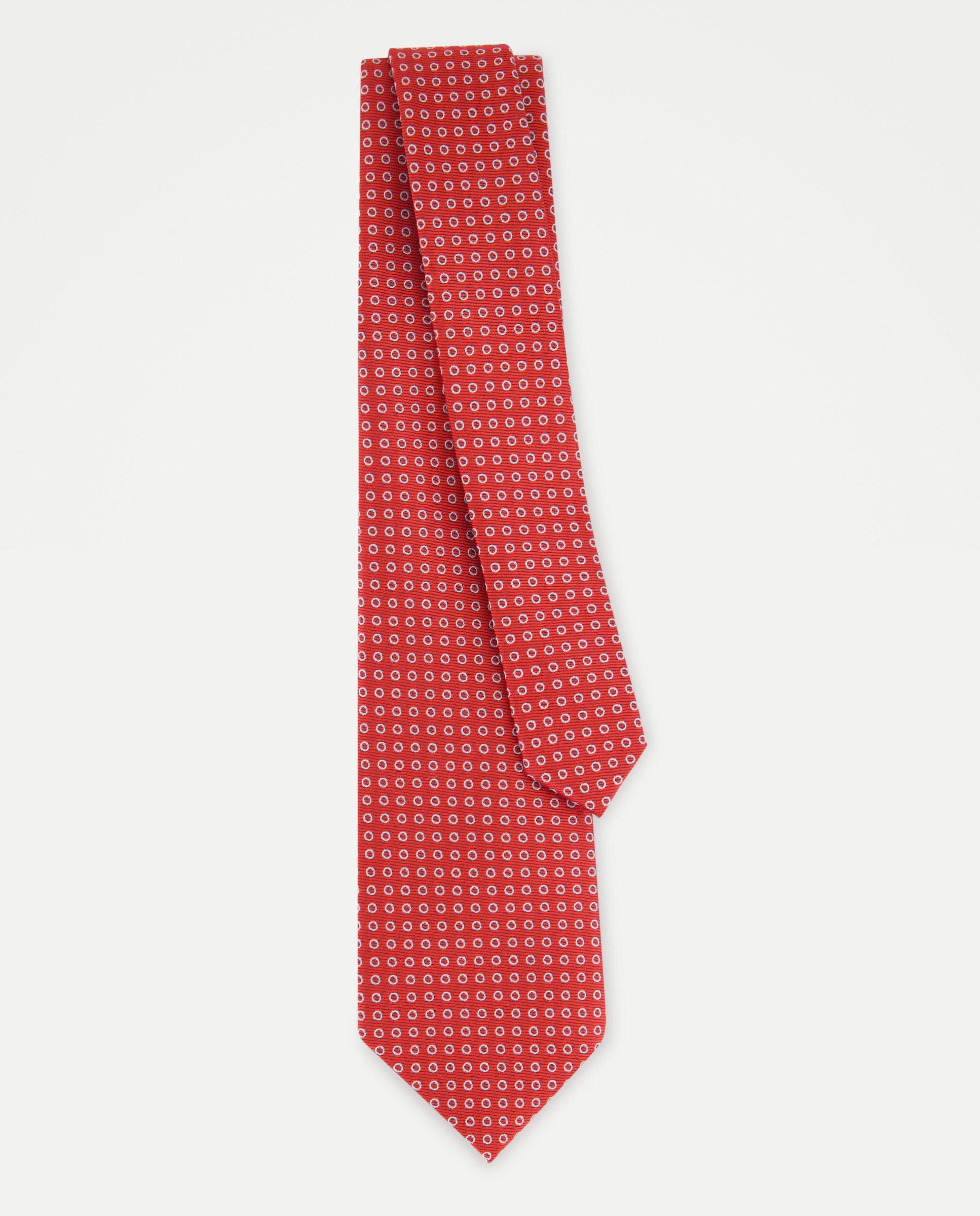Gravata de homem 600 Vermelho-2