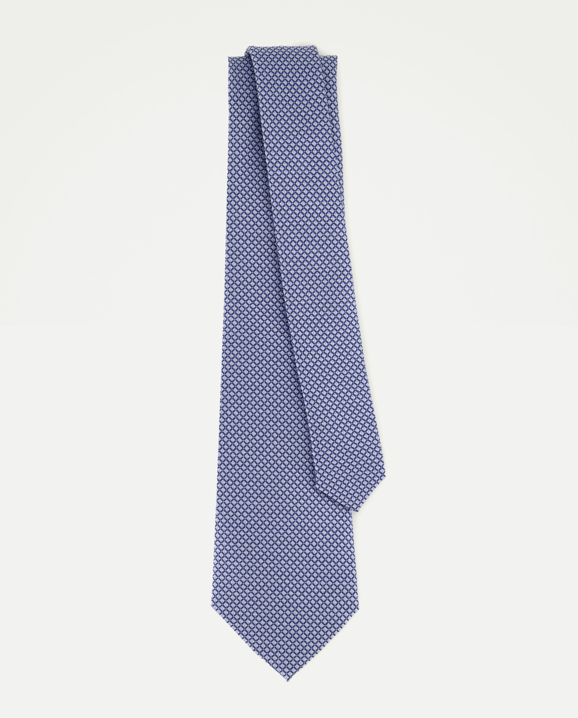Gravata de homem 410 Azul Claro-2