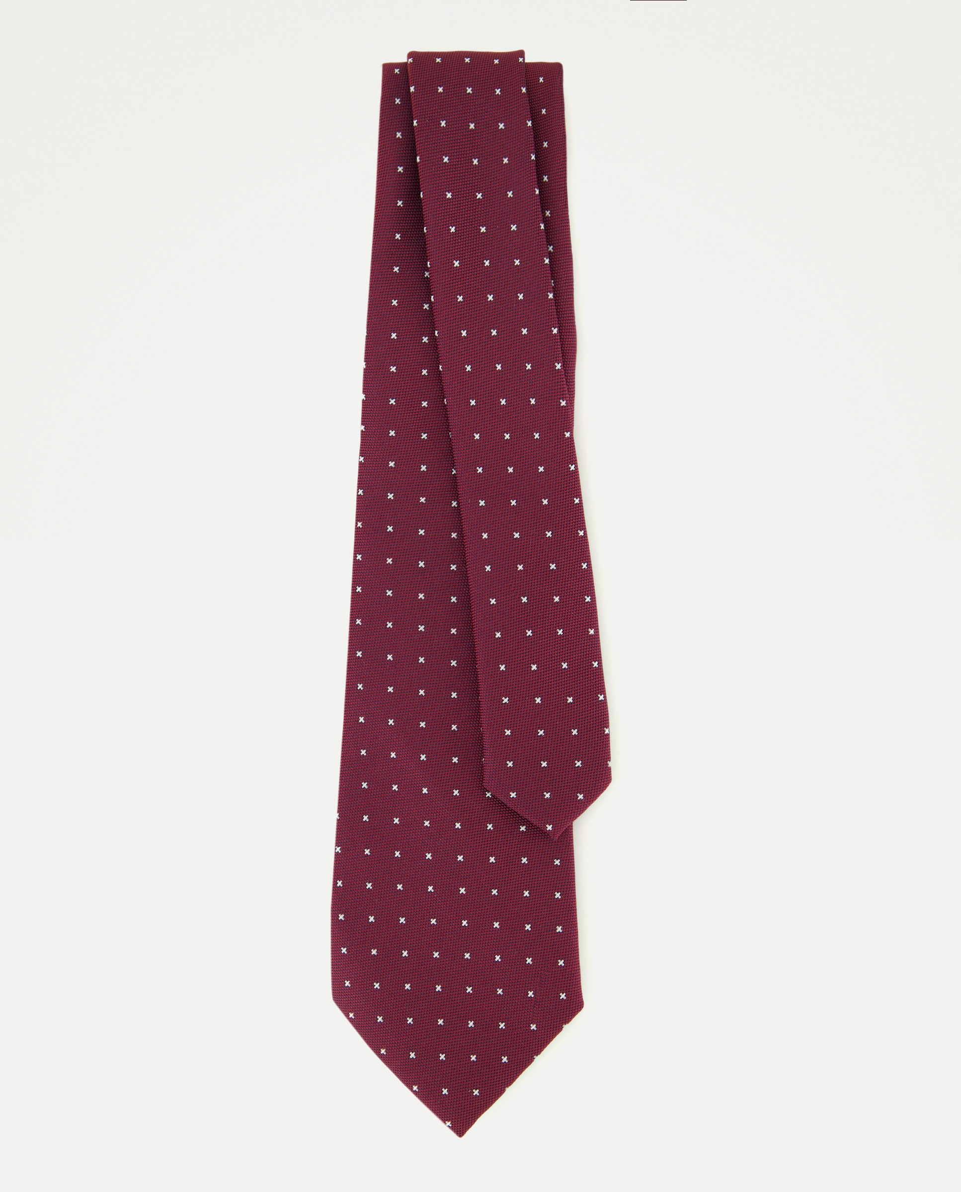 Gravata de homem Bordeaux-2