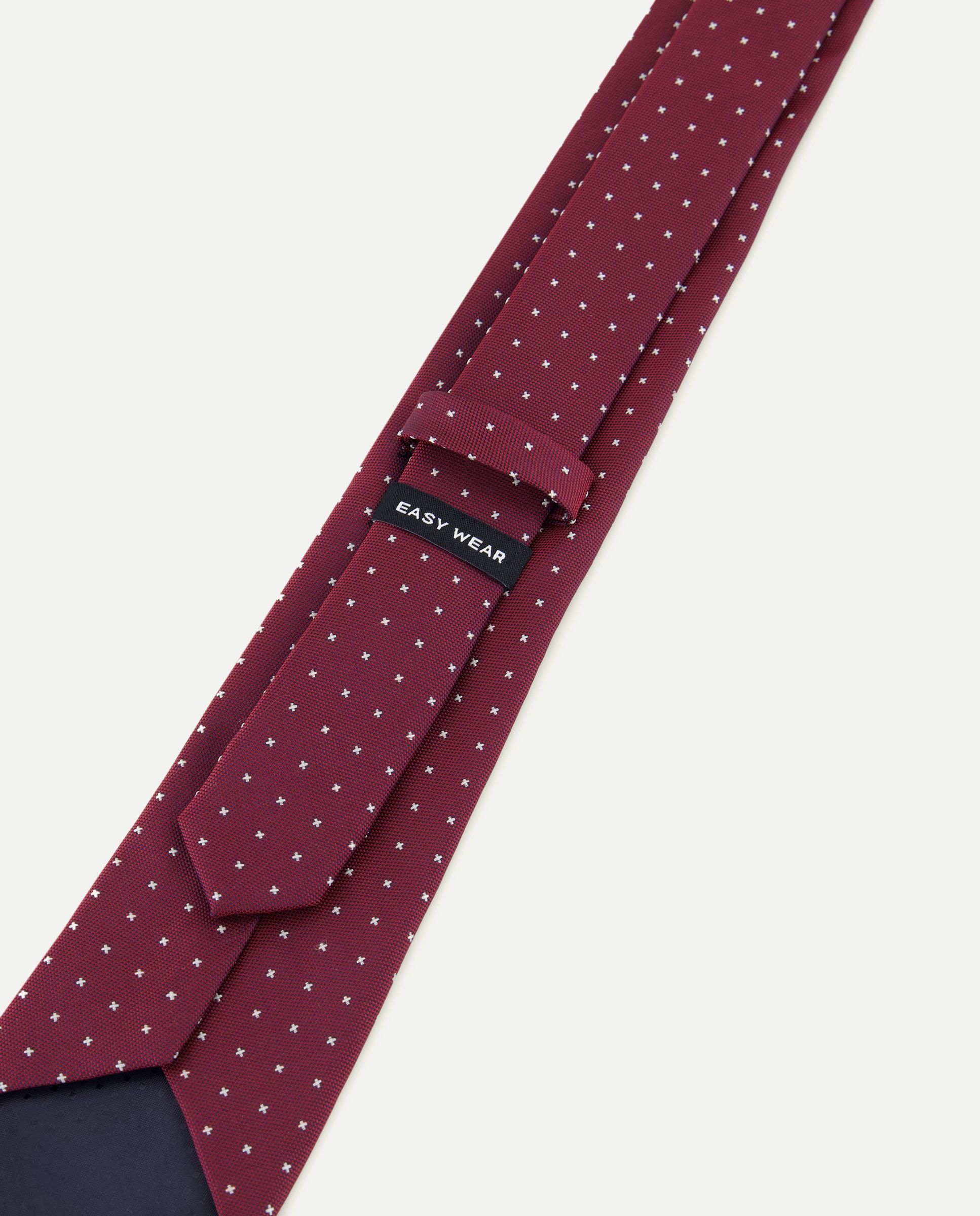 Gravata de homem Bordeaux-3
