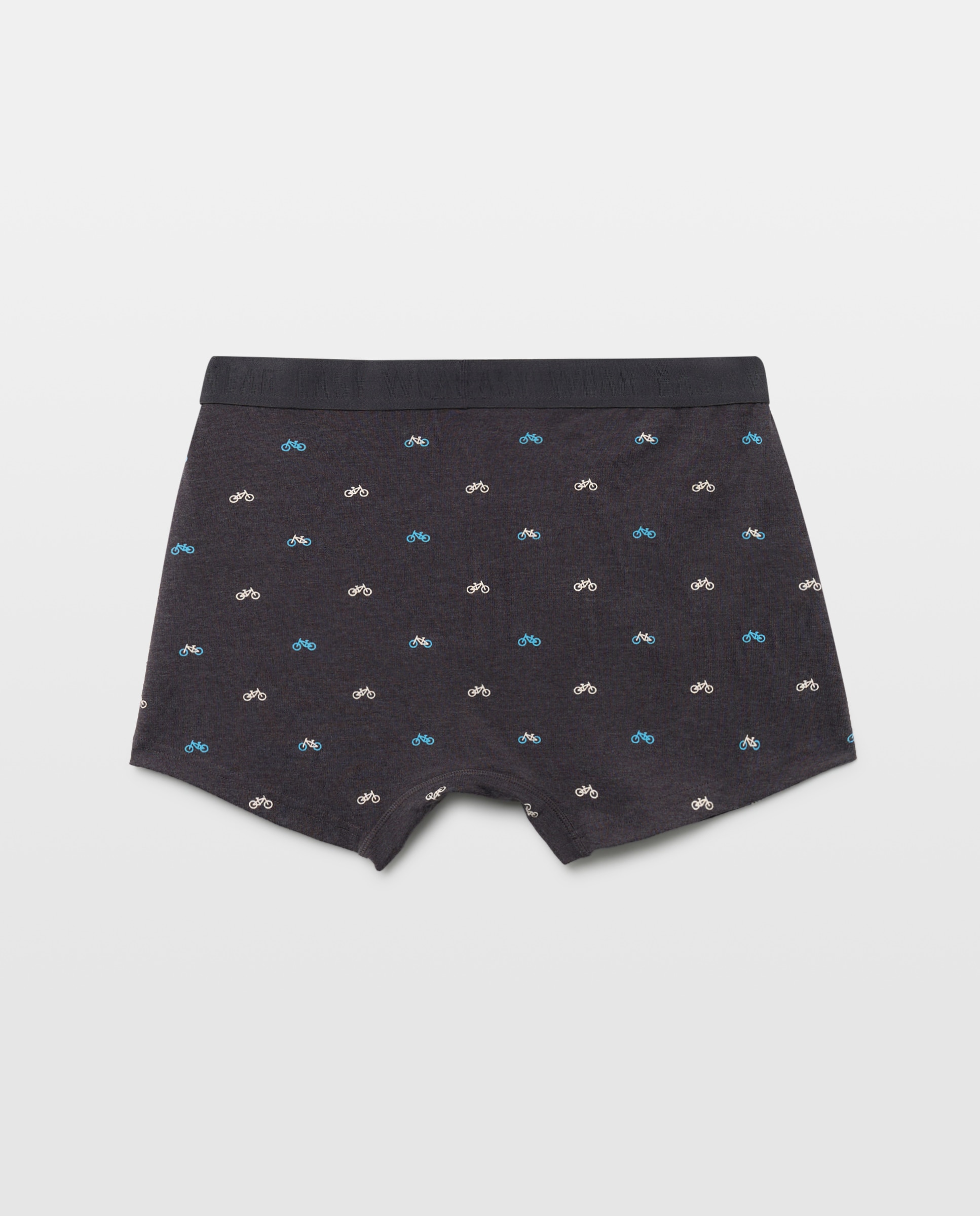 Pack de Dois Boxers Elásticos com Estampado Azul-marinho-2