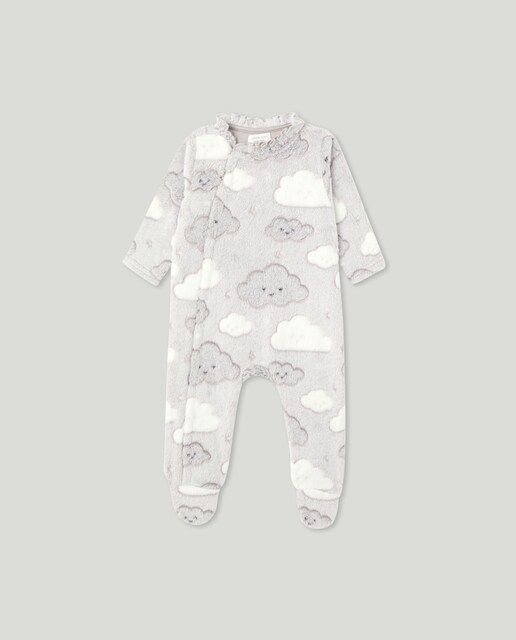 Imagem 0 de Pijama Básico Liso de Bebé - Coral