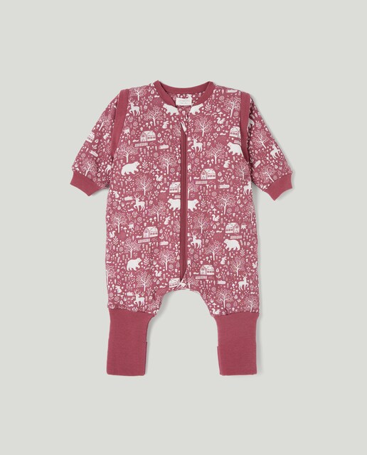 Imagen 0 de Pijama manta con mangas desmontables y calcetines antideslizantes