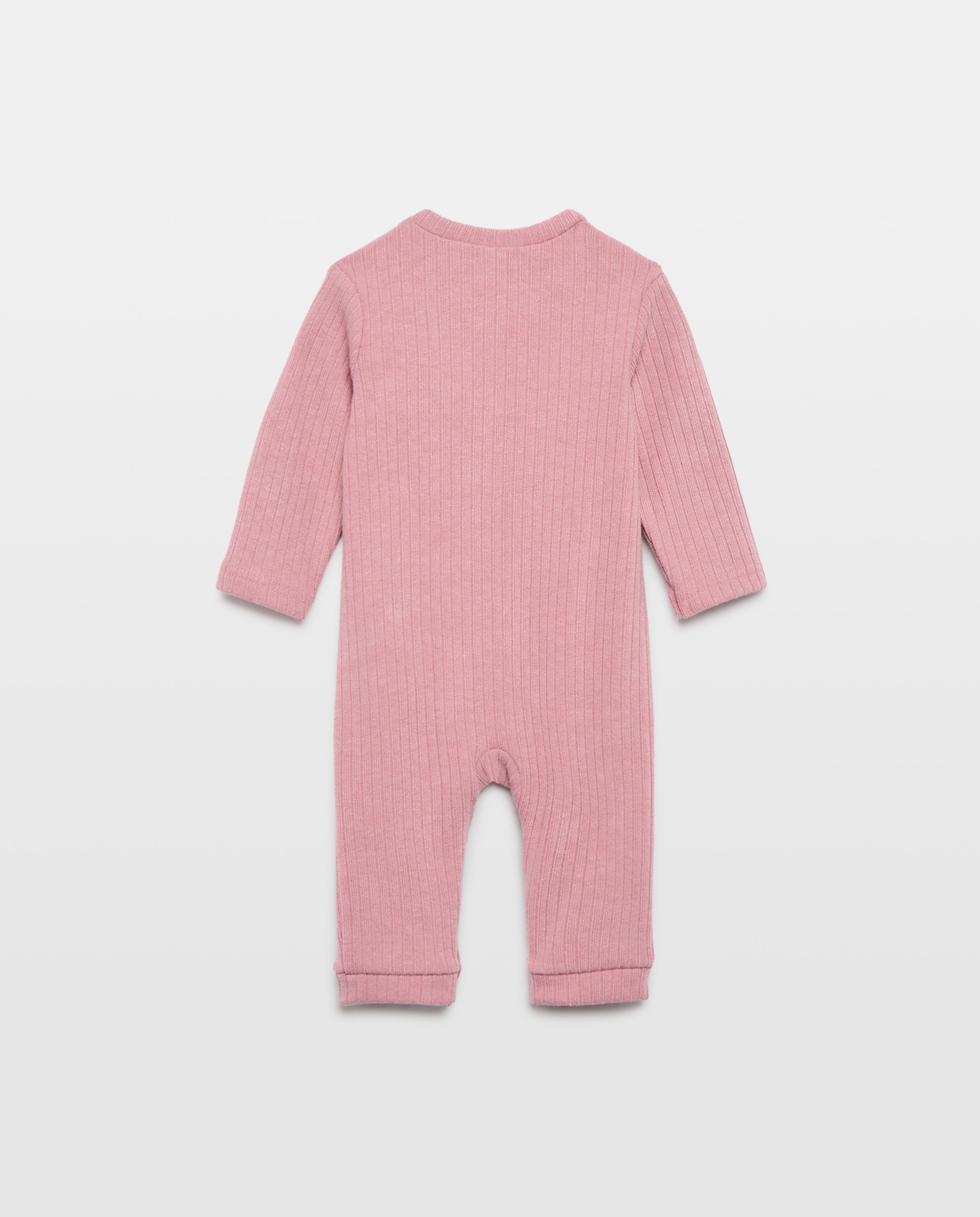 Babygrow de Malha Comprido de Bebé Cotton Juice 200 Rosa-2