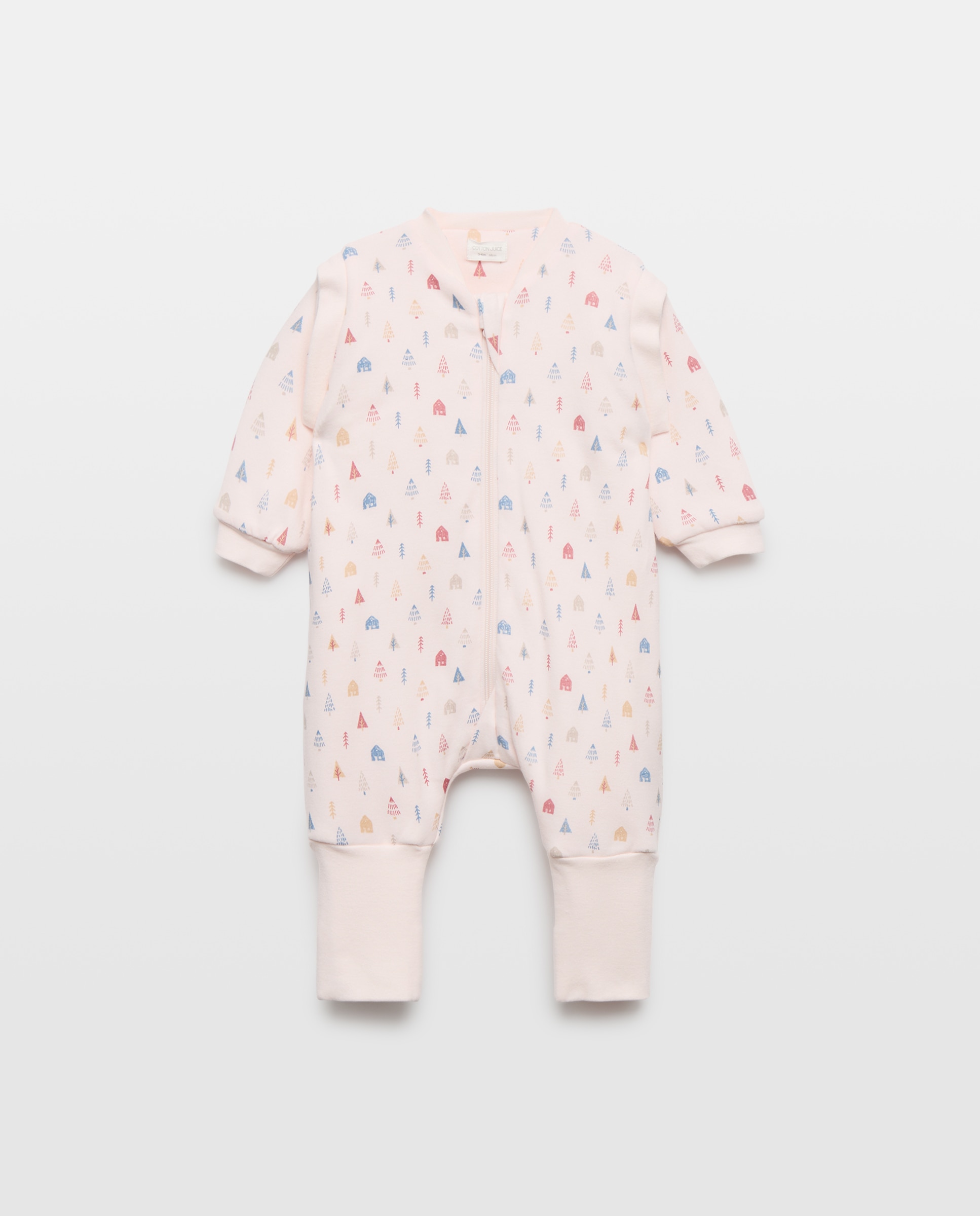 Imagen 0 de Pelele de bebé acolchado fantasía Rosa