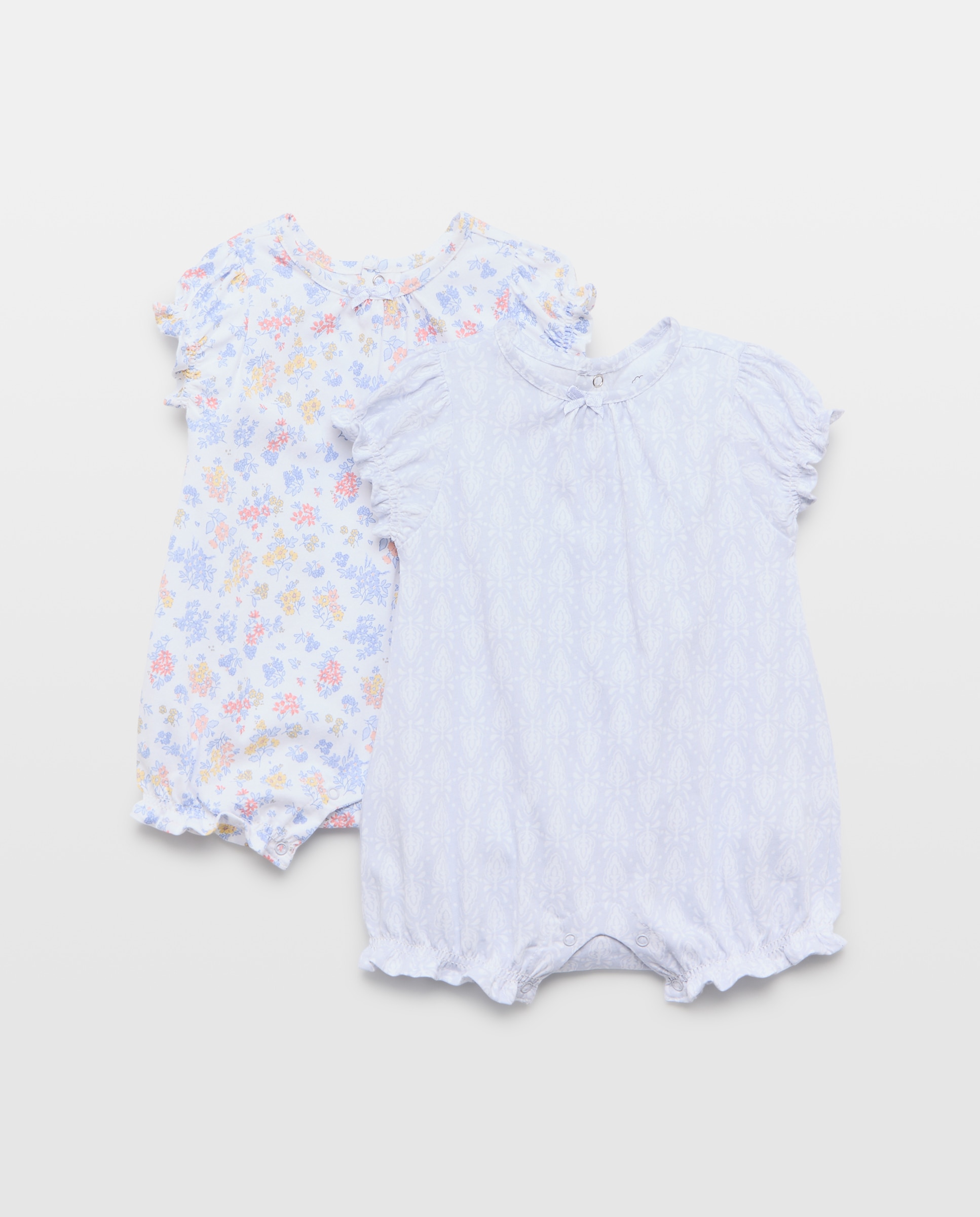 Imagem 0 de Pack de 2 Pijamas de Bebé com Estampado Floral