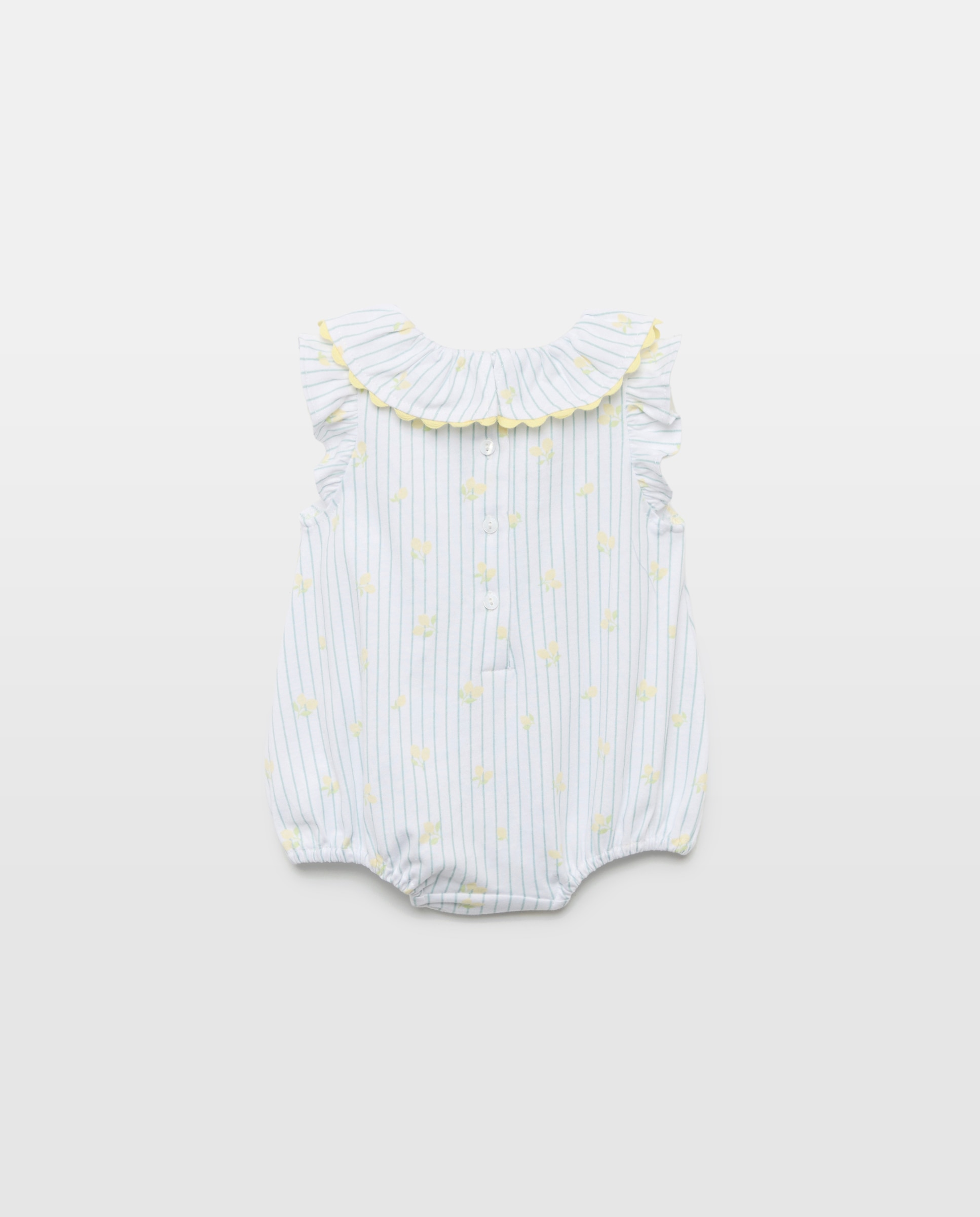 Babygrow Curto de Bebé Cotton Juice Verde-2