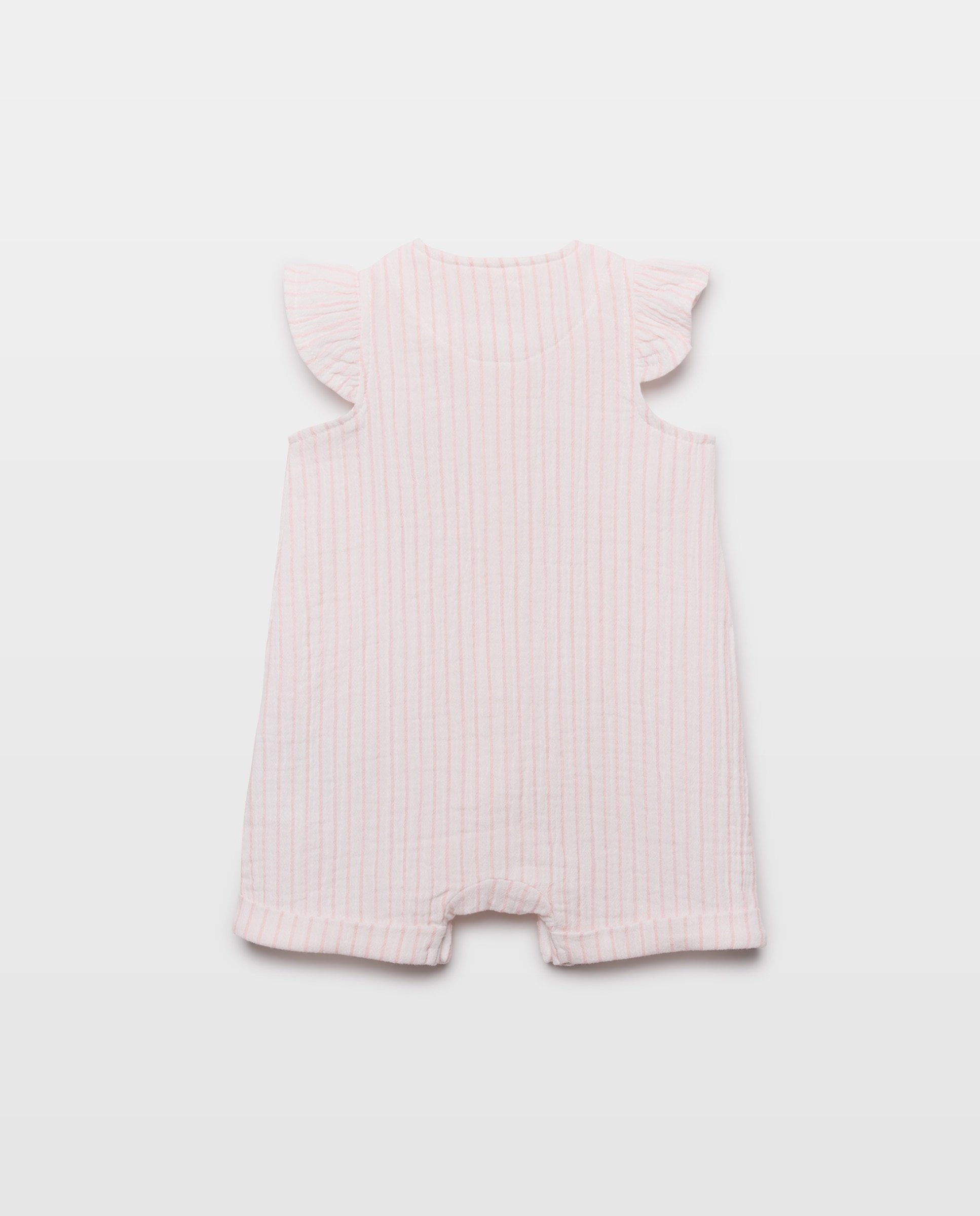 Babygrow de Bebé em Chiffon com Estampado de Fantasia Cotton Juice Rosa-2