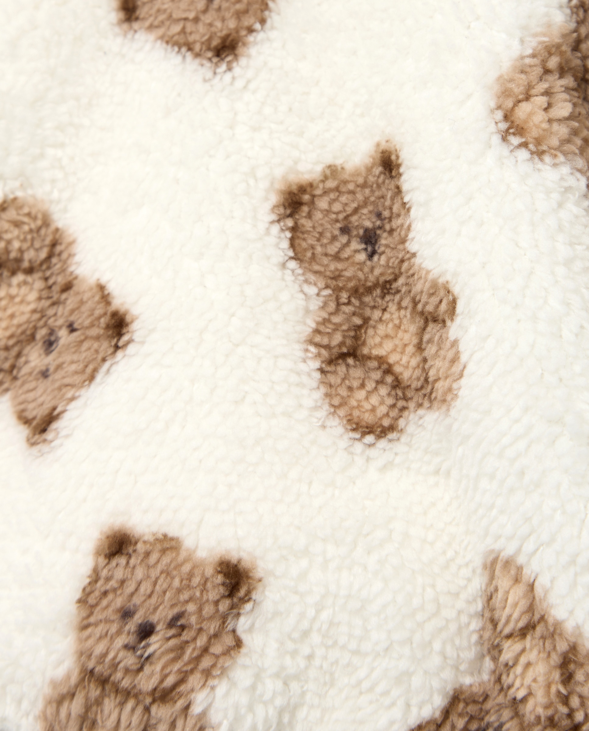 Pijama de Bebé em Sherpa com Estampados de Fantasia Cotton Juice Rosa-4