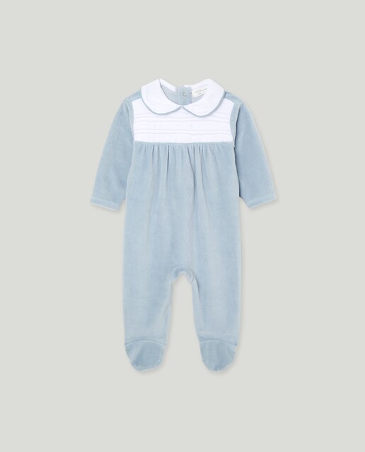 Imagem 0 de Babygrow Comprido de Bebé com Peitilho Plano