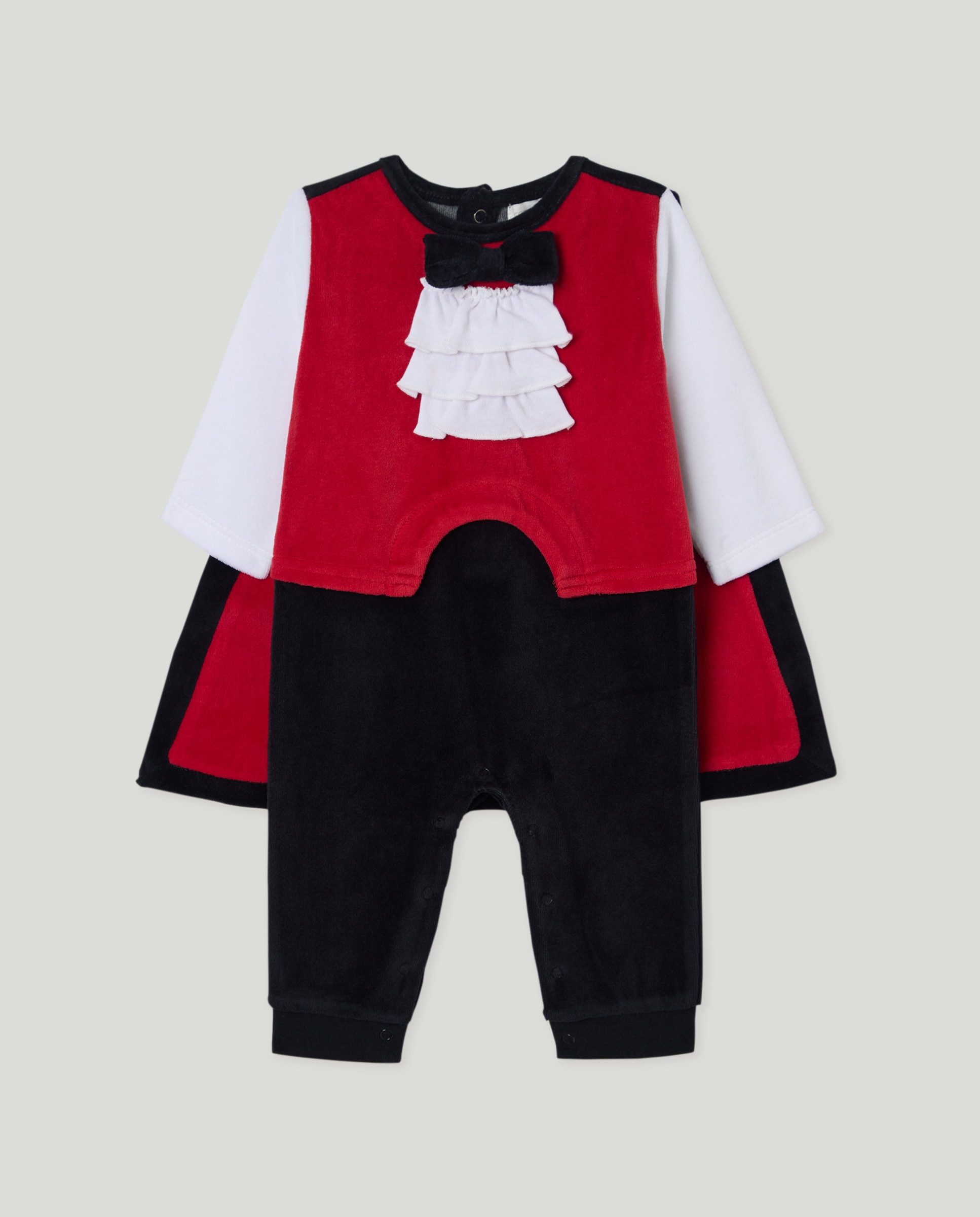 Pijama de Bebé com Desenhos Preto-1