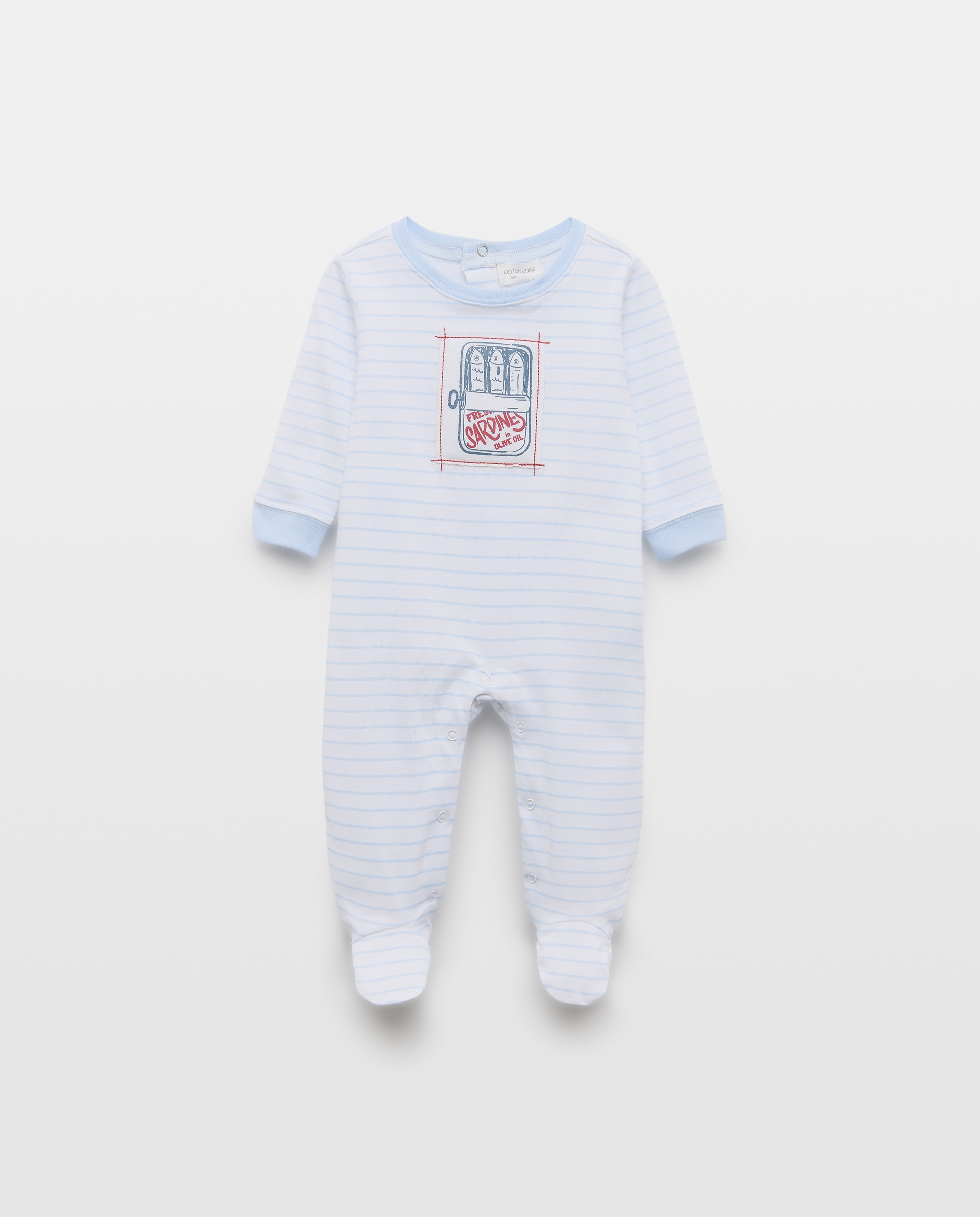 Imagem 0 de Babygrow Comprido de Bebé com Estampado Capitão Urso