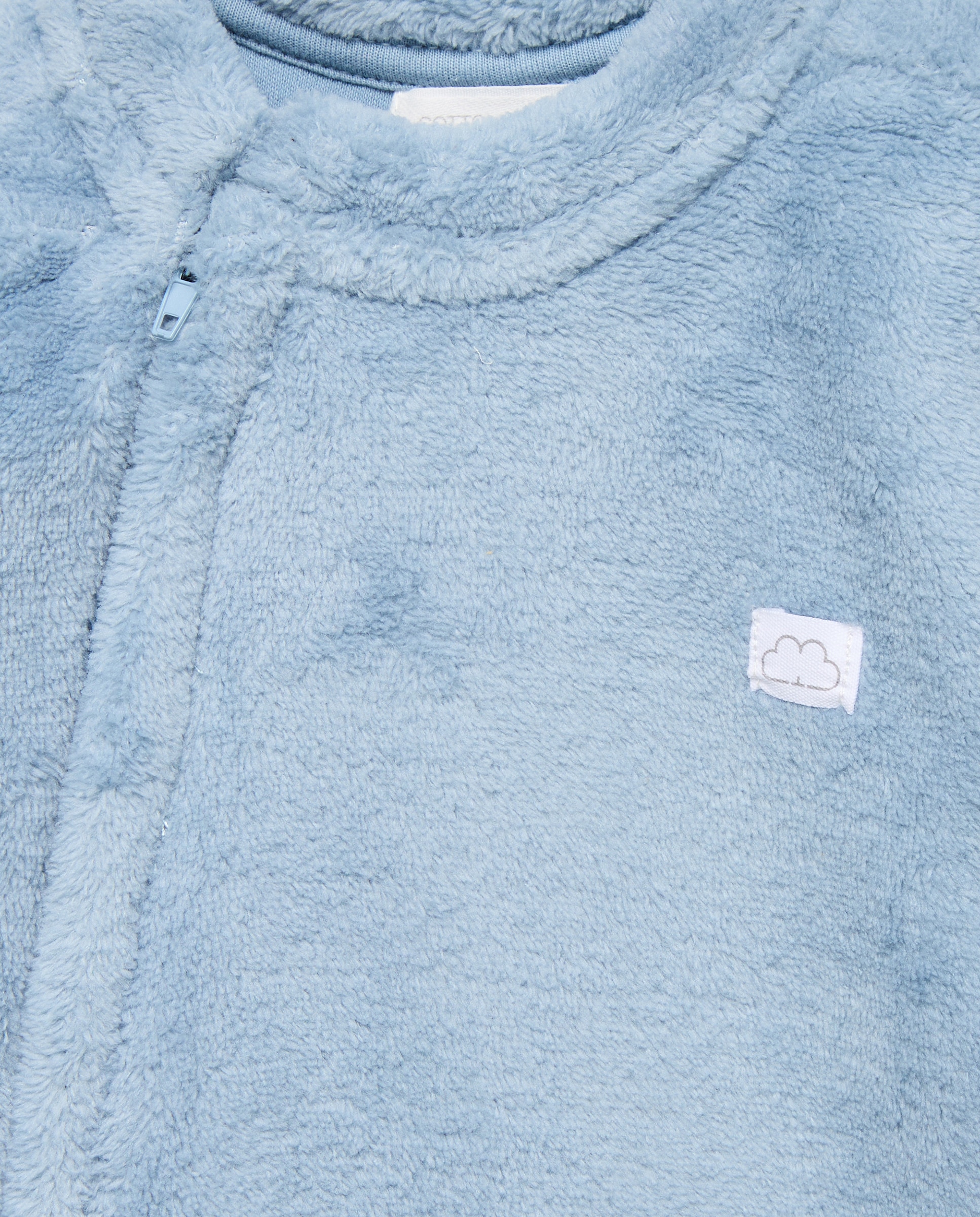 Babygrow Liso Básico de Bebé 400 Azul-3