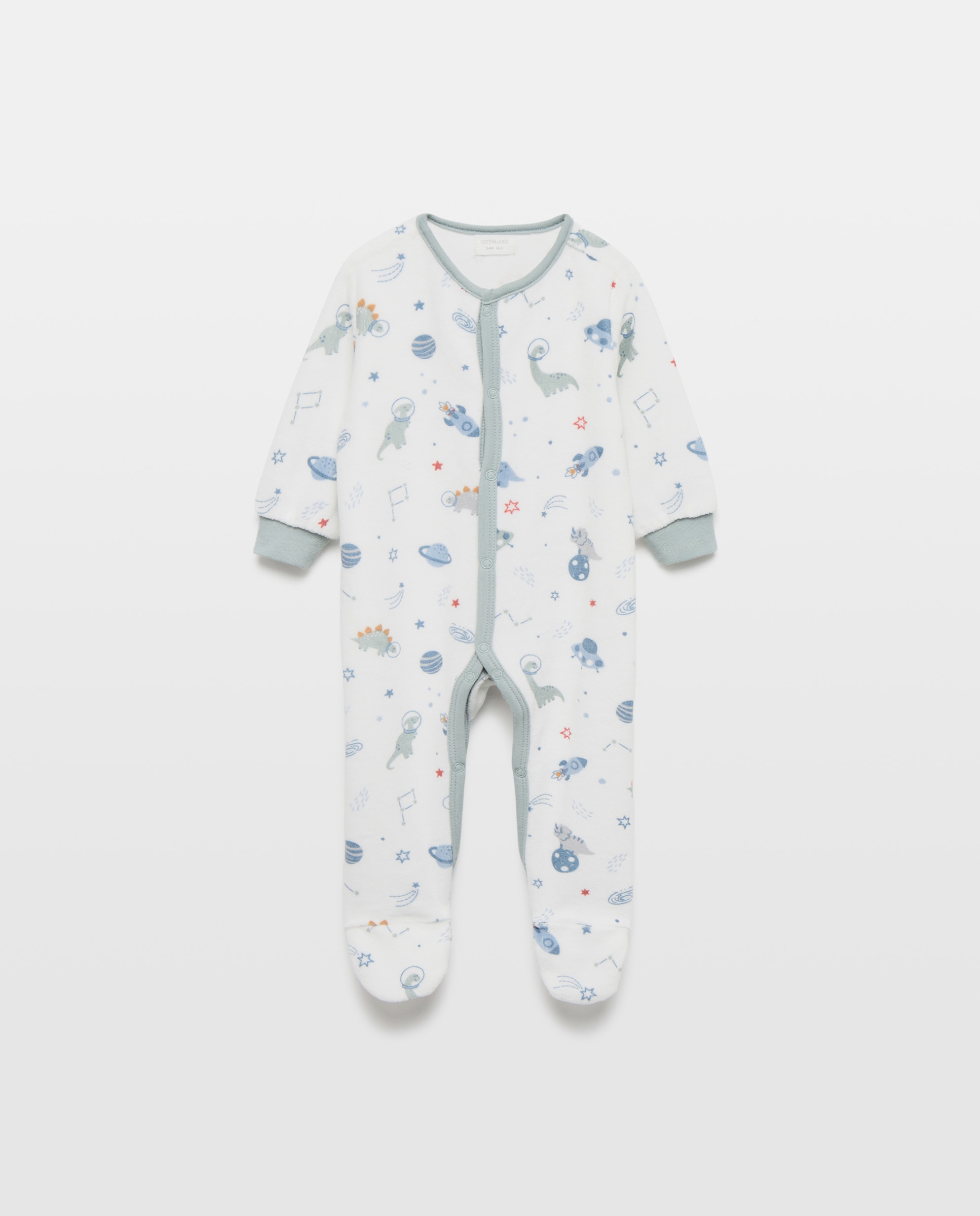 Imagem 0 de Babygrow de Malha de Bebé com Estampado de Fantasia