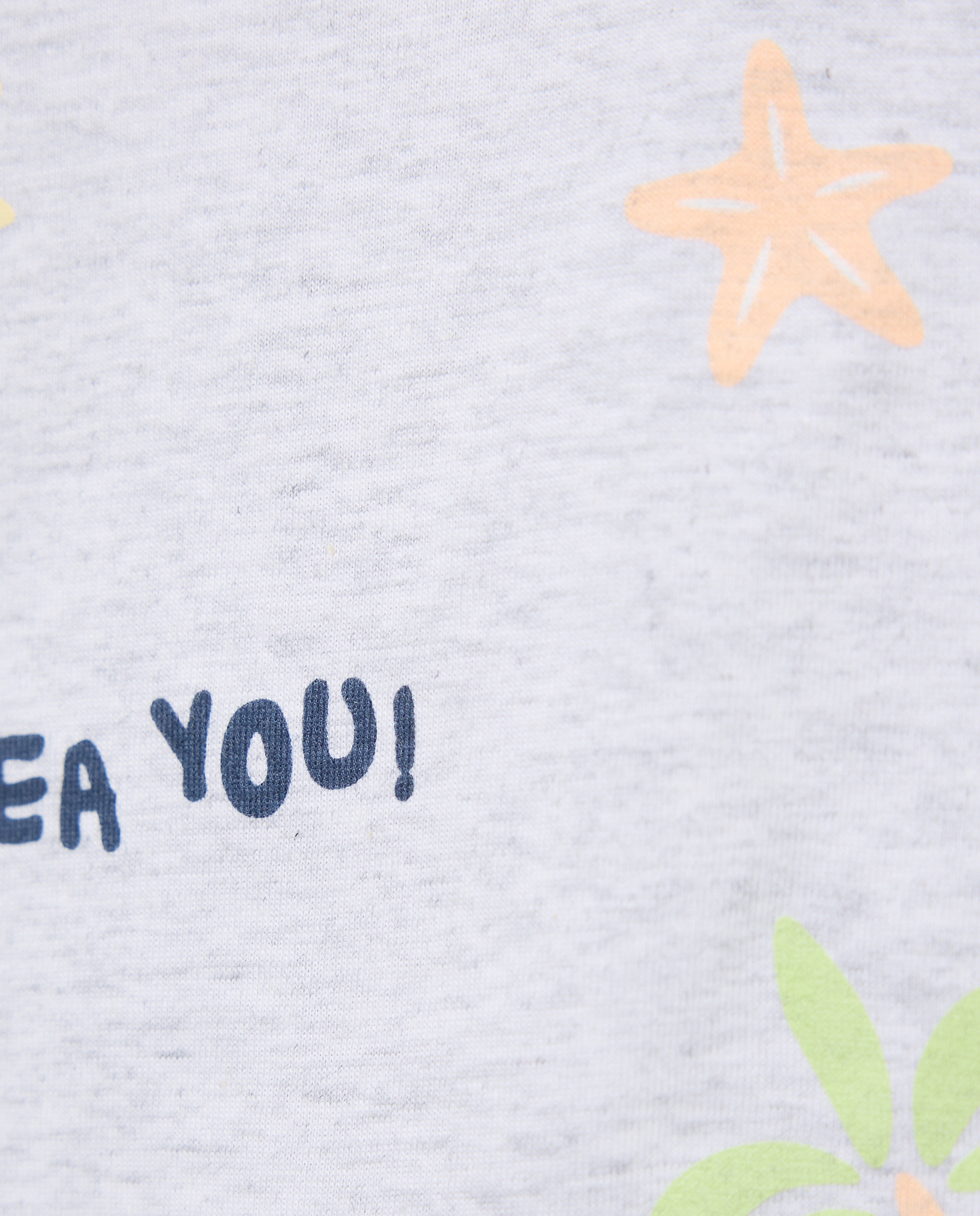 Babygrow curto de bebé Branco-3