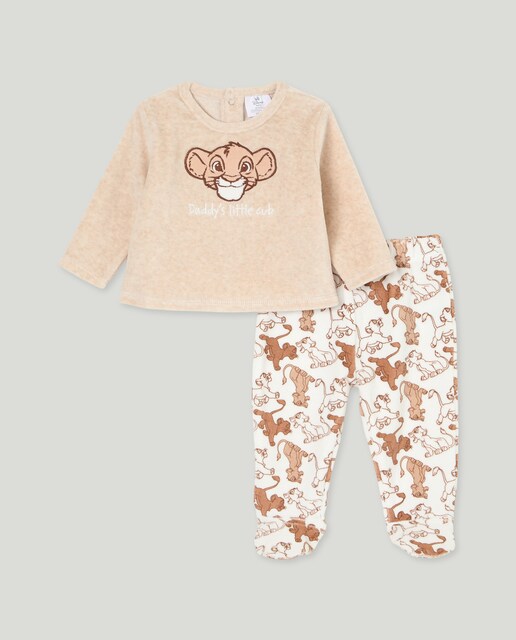 Imagen 0 de Pijama  fantasía y pantalón liso de niño