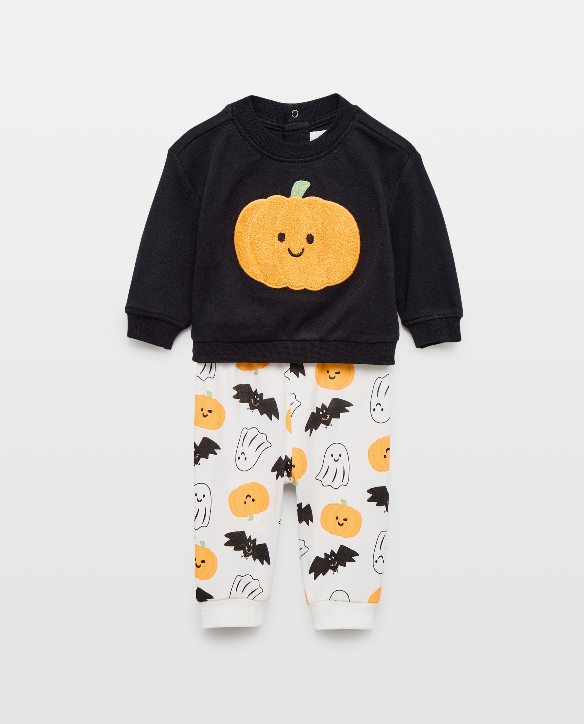 Imagem 0 de Pijama de Felpa de Bebé com Estampado de Fantasia de Halloween