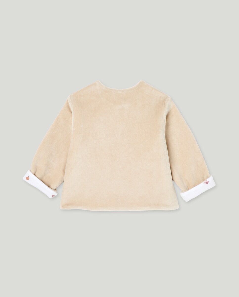 Casaco Reversível de Pijama de Bebé Camel-2