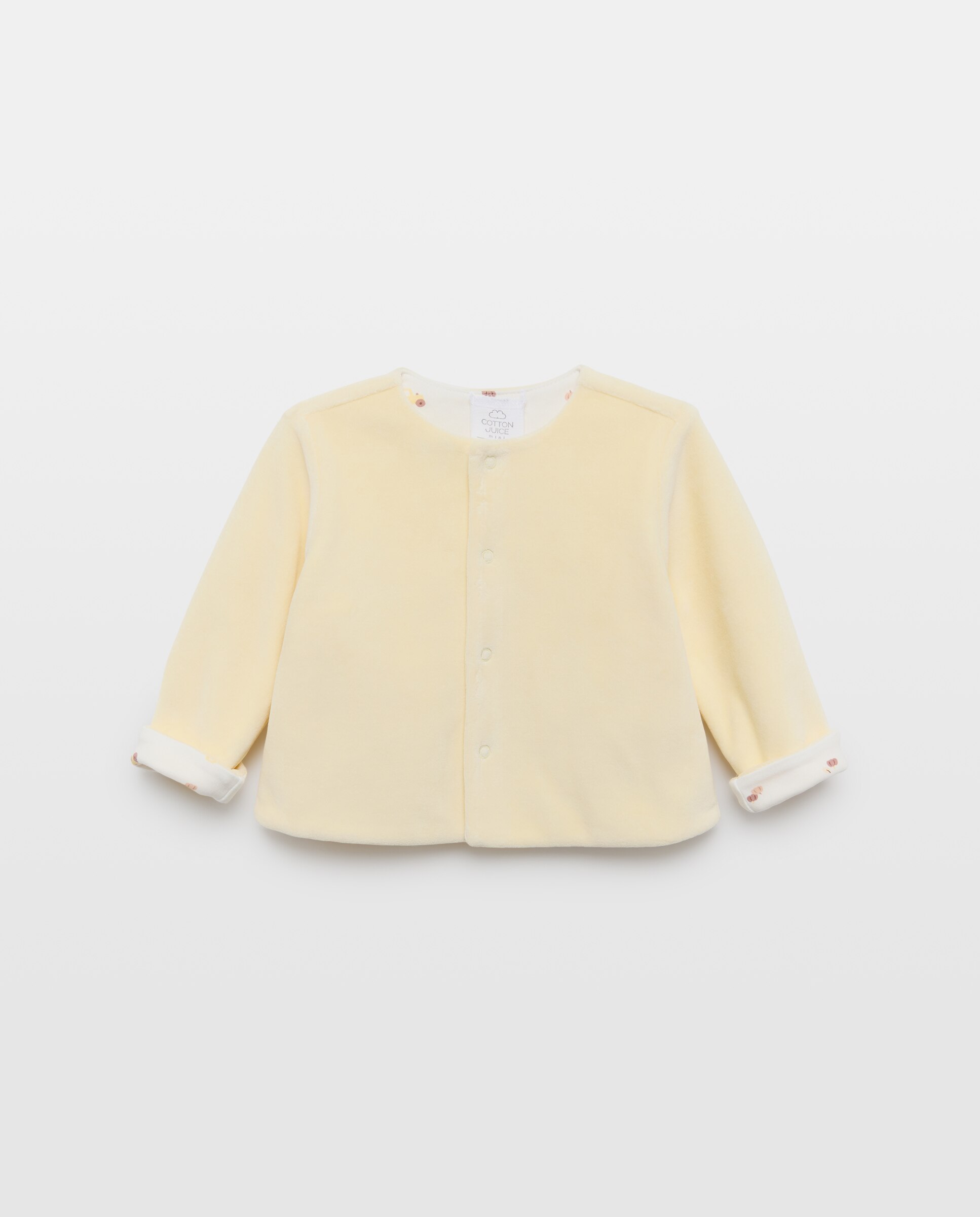Imagen 0 de Chaqueta reversible tractor de bebé Amarillo