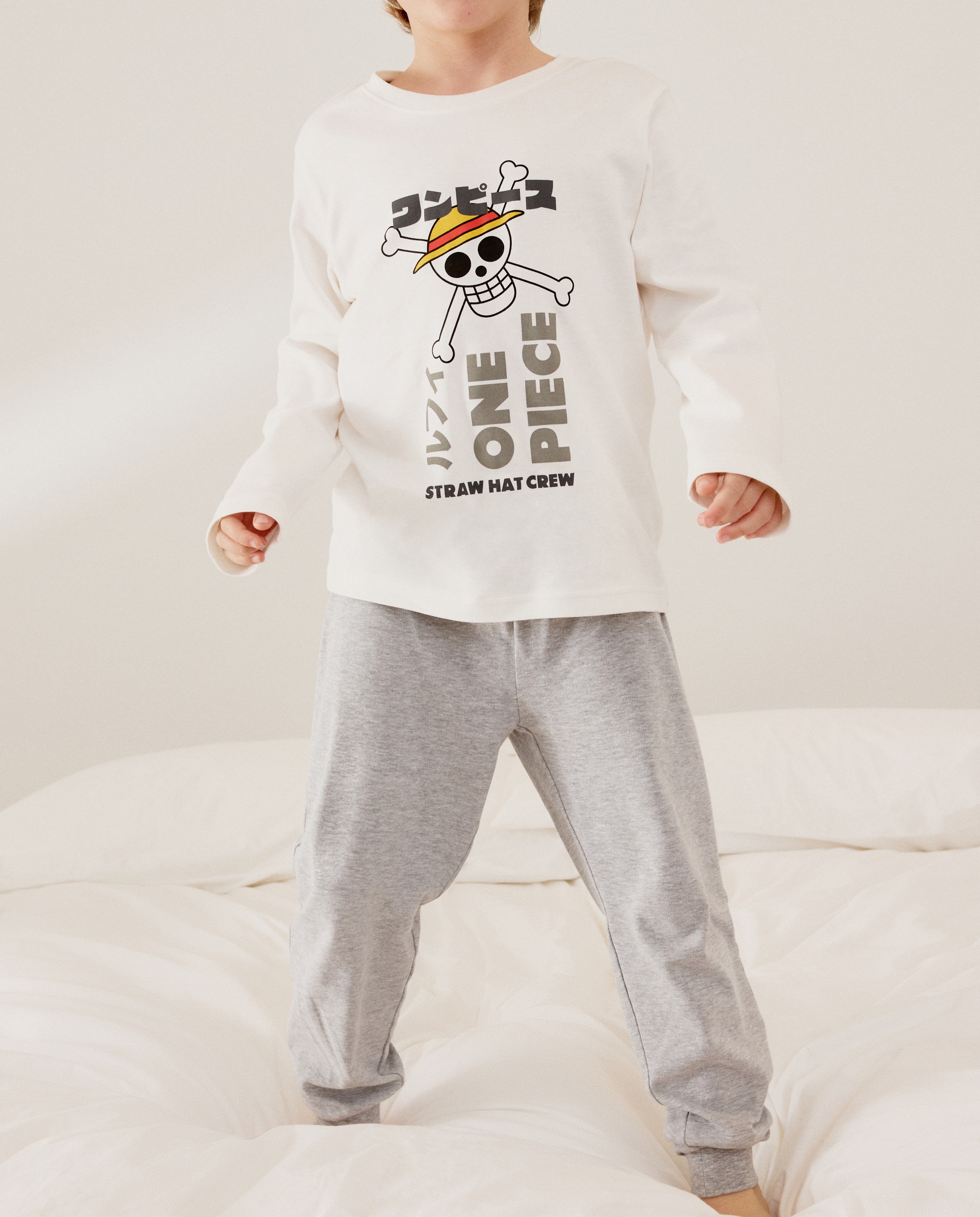 Imagem 0 de Pijama de Malha One Piece Letras